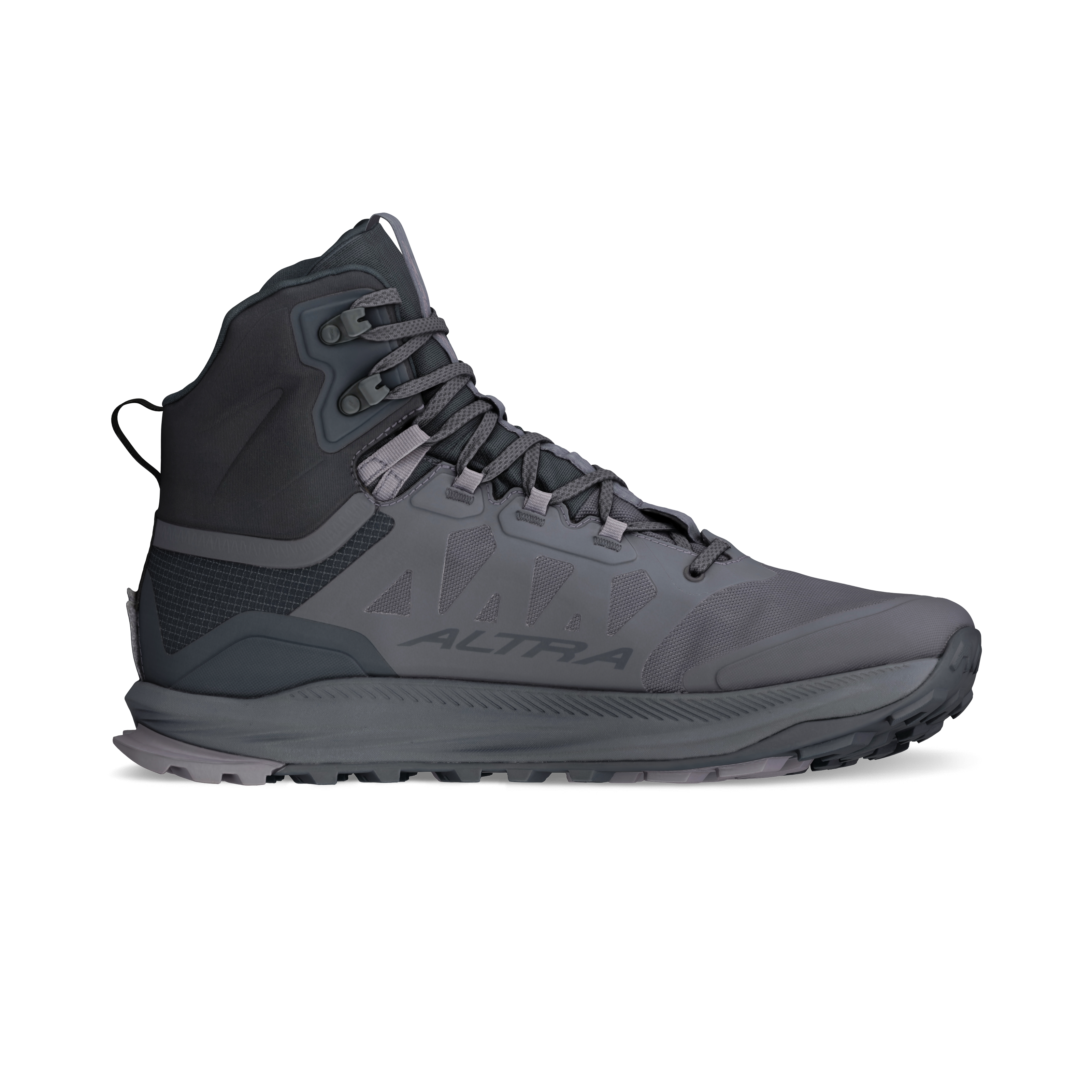 Altra Lone Peak 9 Waterproof Mid Mens – Black/Gray