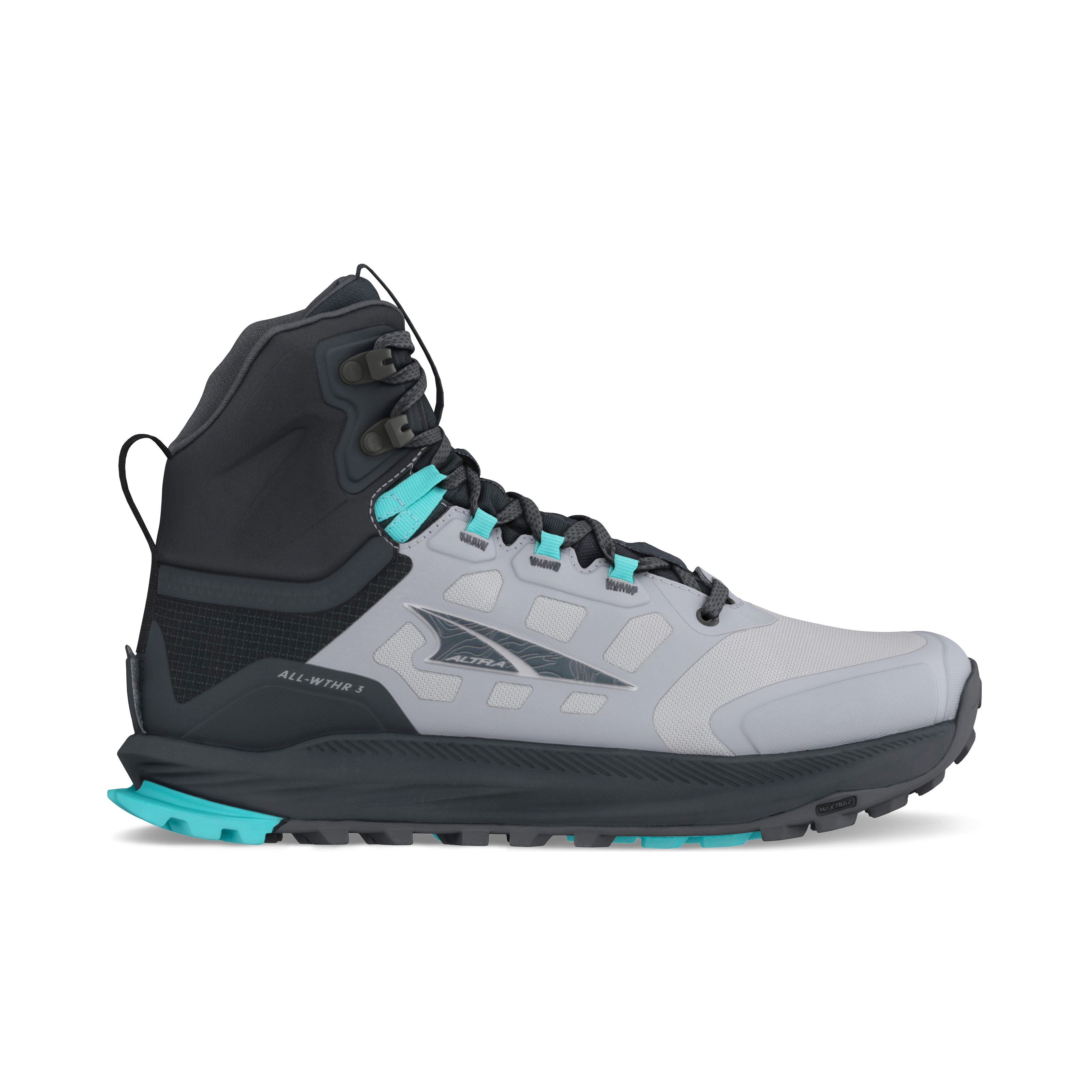 Altra Lone Peak 9 Waterproof Mid Womens – Black/Gray