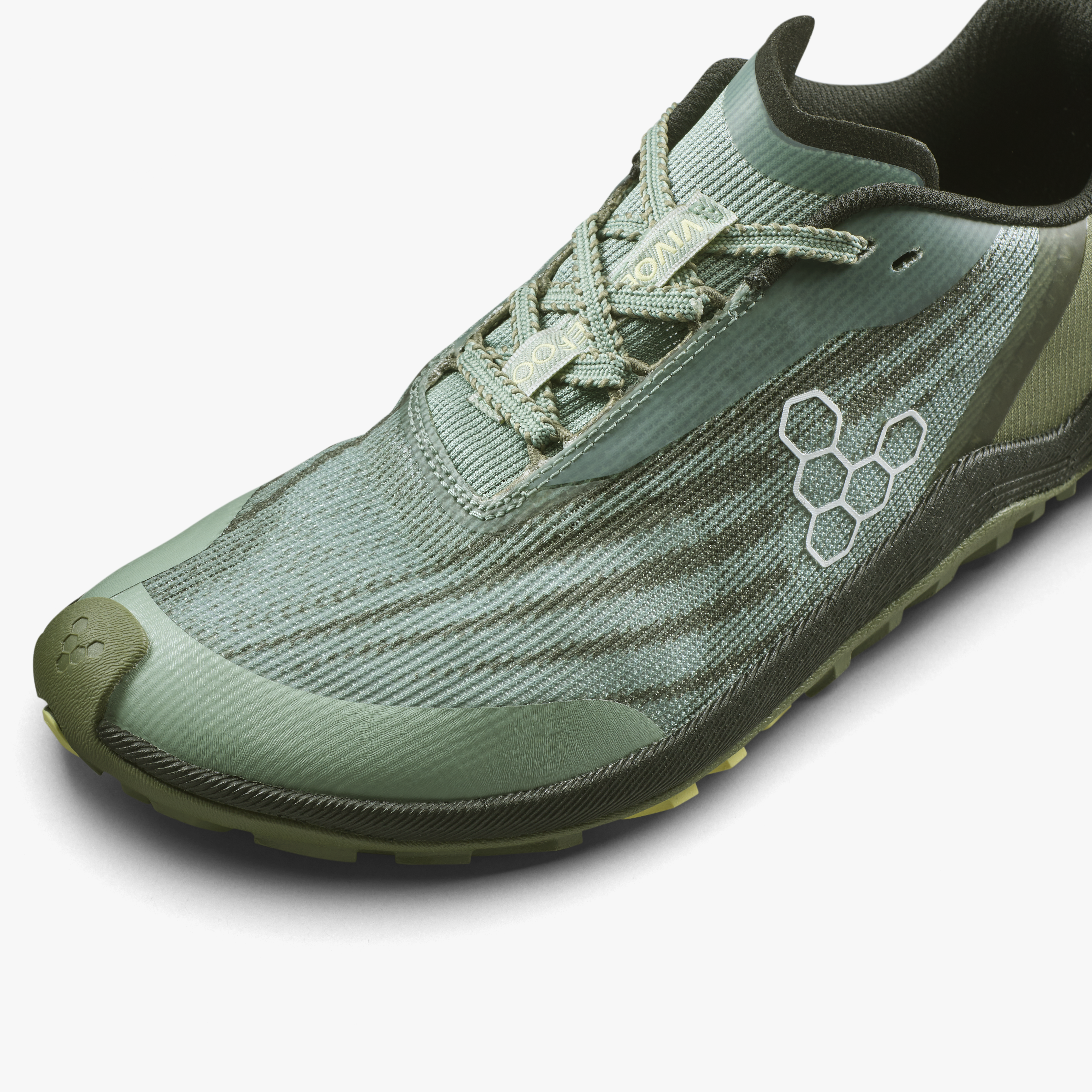 Vivobarefoot Primus Trail Flow Mens Glacial Green, nærbillede 1