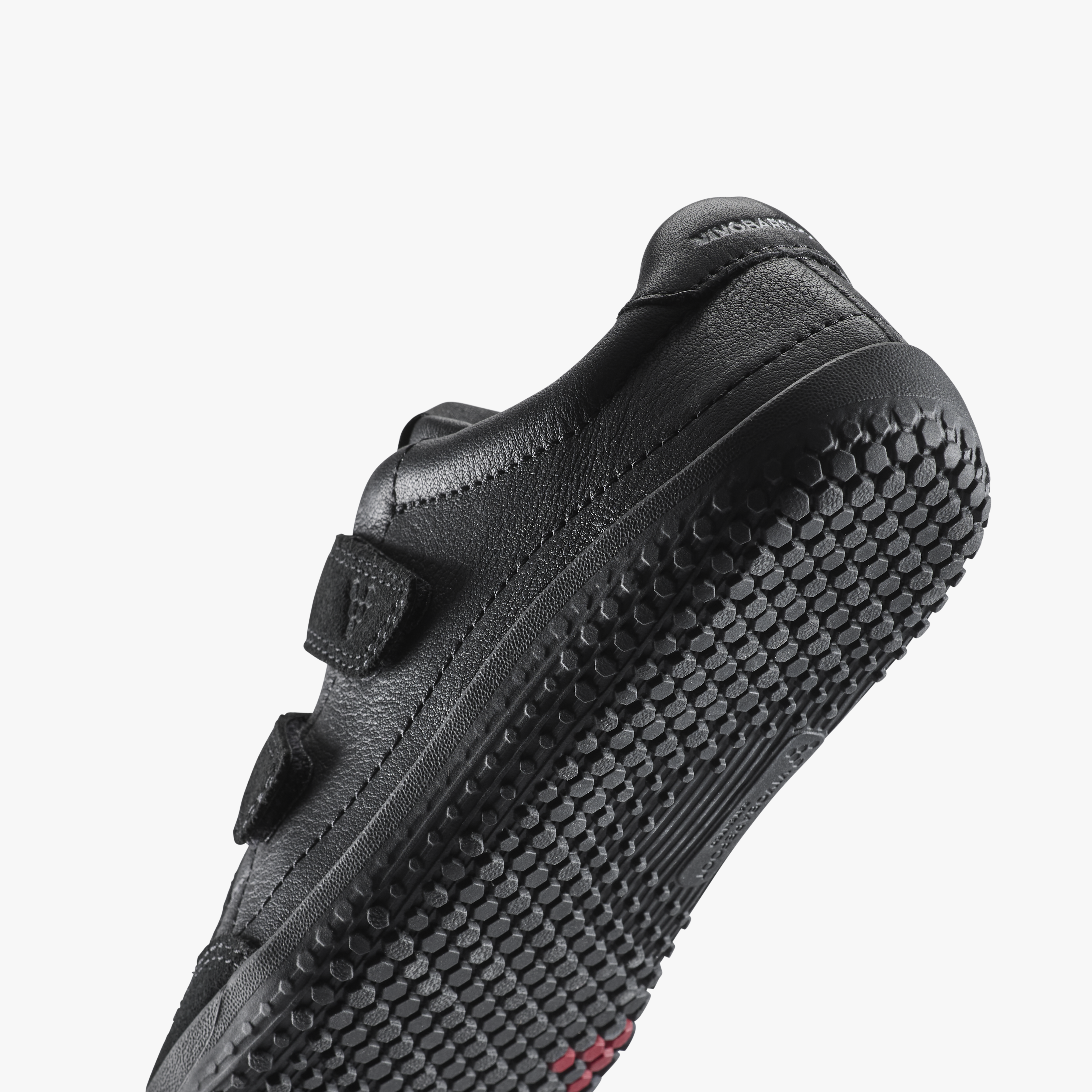 Vivobarefoot Gobi Sneaker School Kids – Obsidian, nærbillede