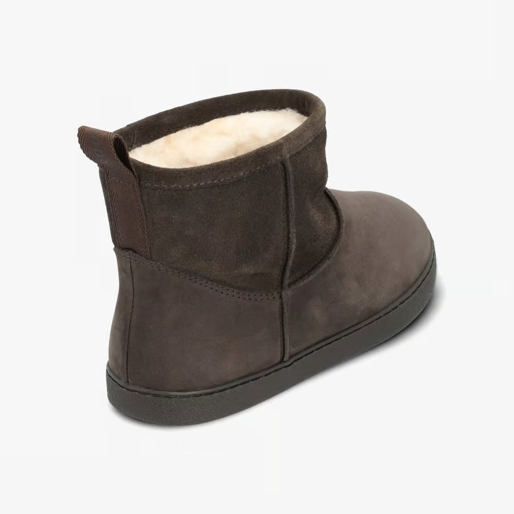 Groundies Cozy Boot Low Women – Chocolate