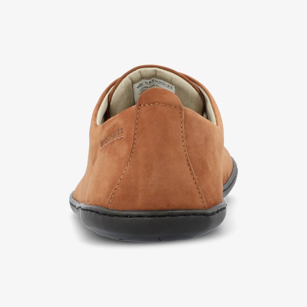 Groundies Palermo Barefoot+ Men – Cognac