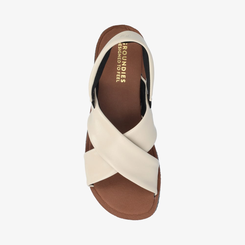 Groundies Verona Vegan Womens – Beige