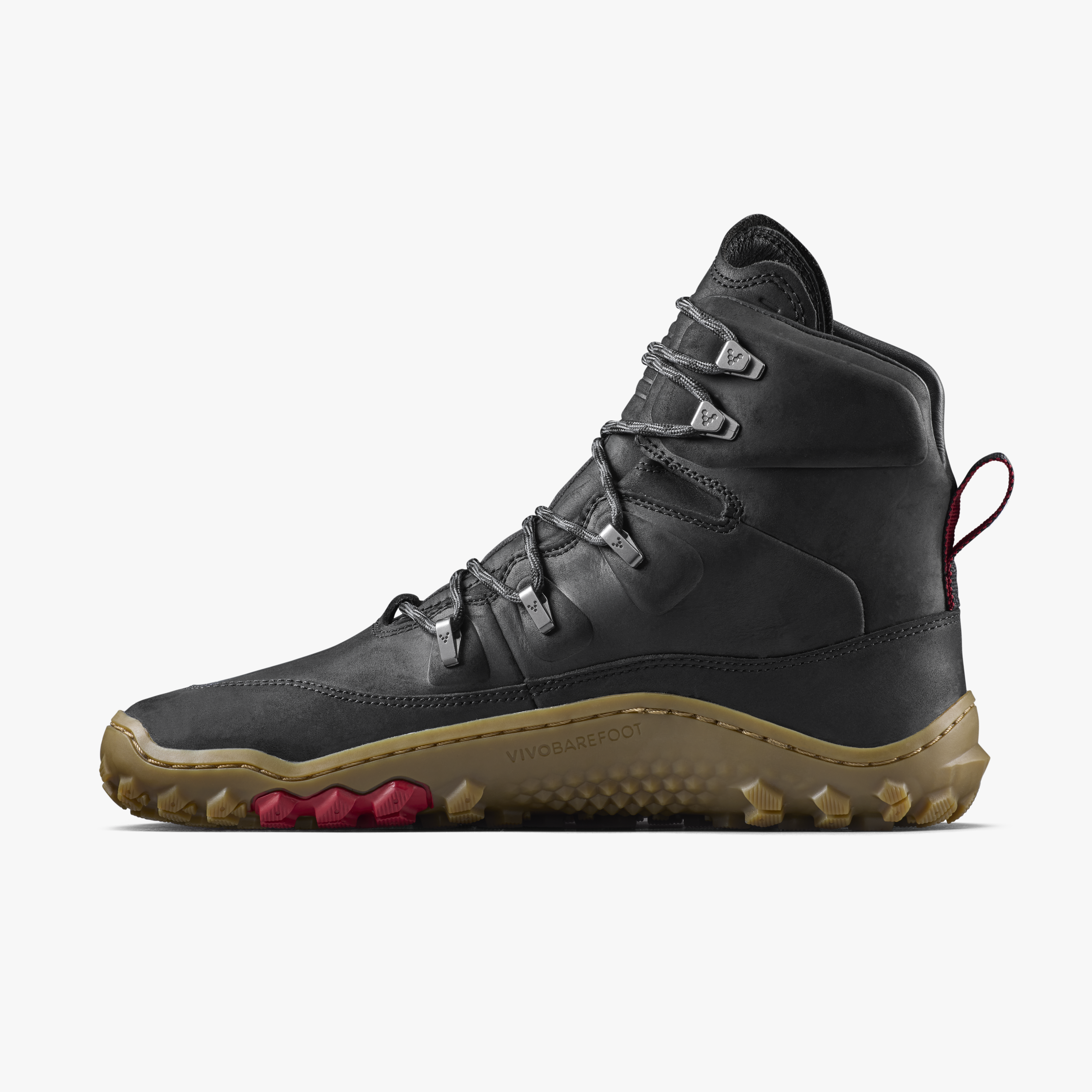 Vivobarefoot Tracker Leather AT II Womens – Obsidian, indvendig