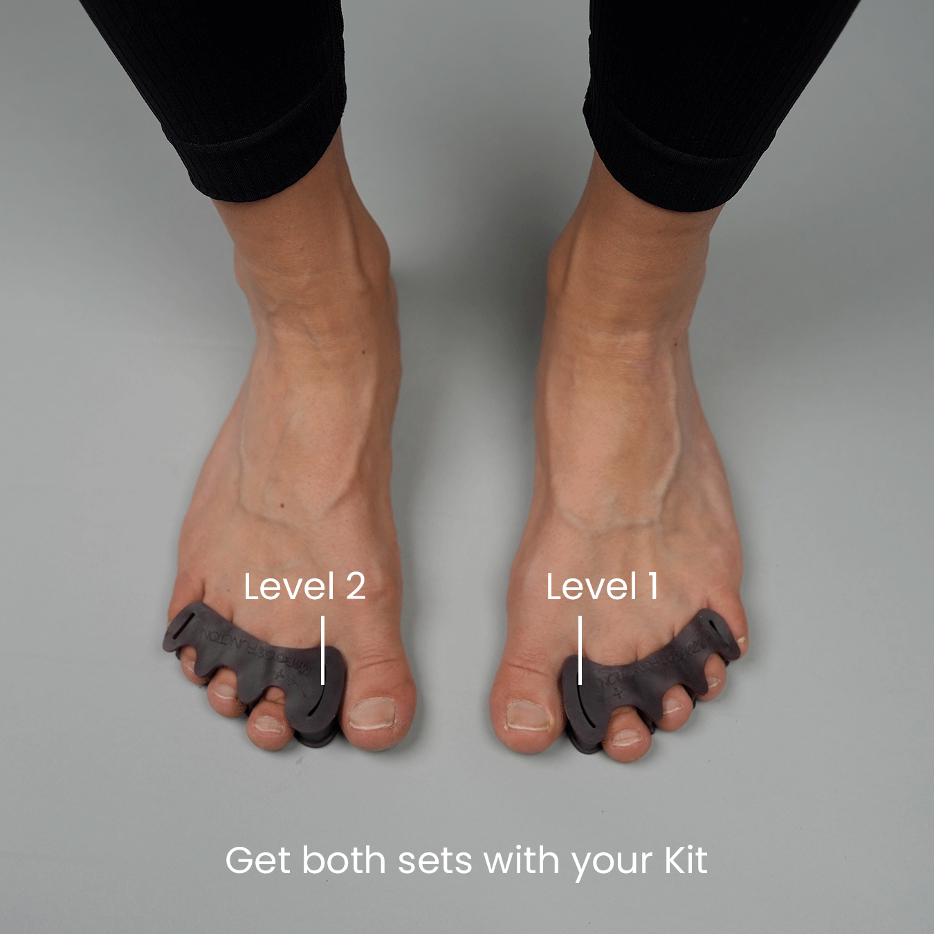 My Foot Function Toe Spacers 2.0 Kit – Mahogany