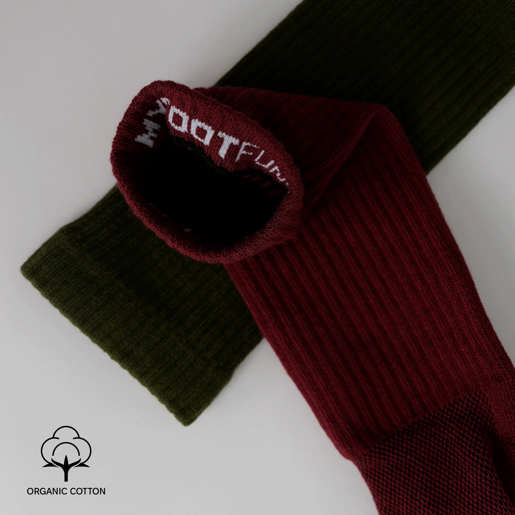 My Foot Function Tåsokker – Crew Length – White