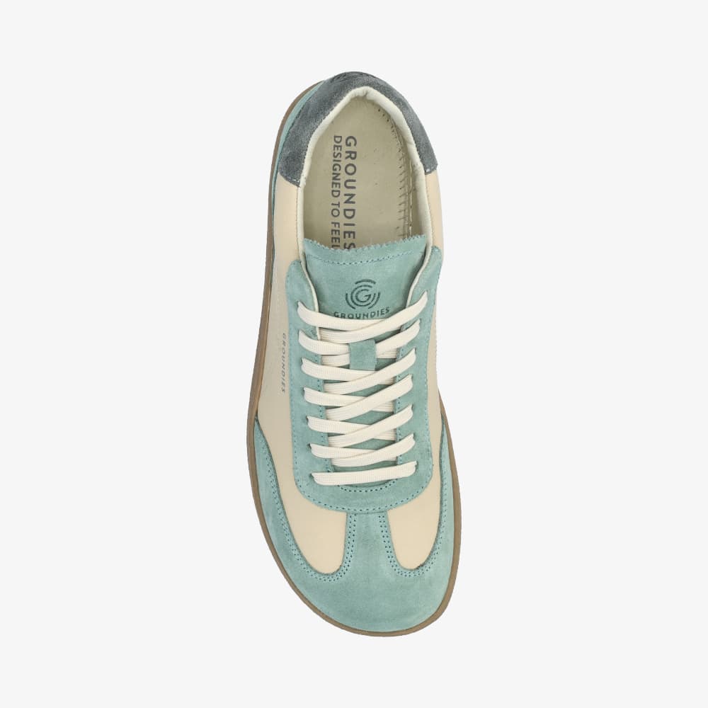Groundies Panama Mens – Beige/Sage Green, sål