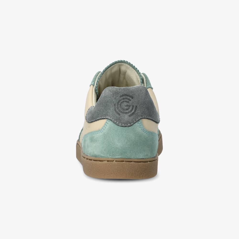 Groundies Panama Mens – Beige/Sage Green, på fod
