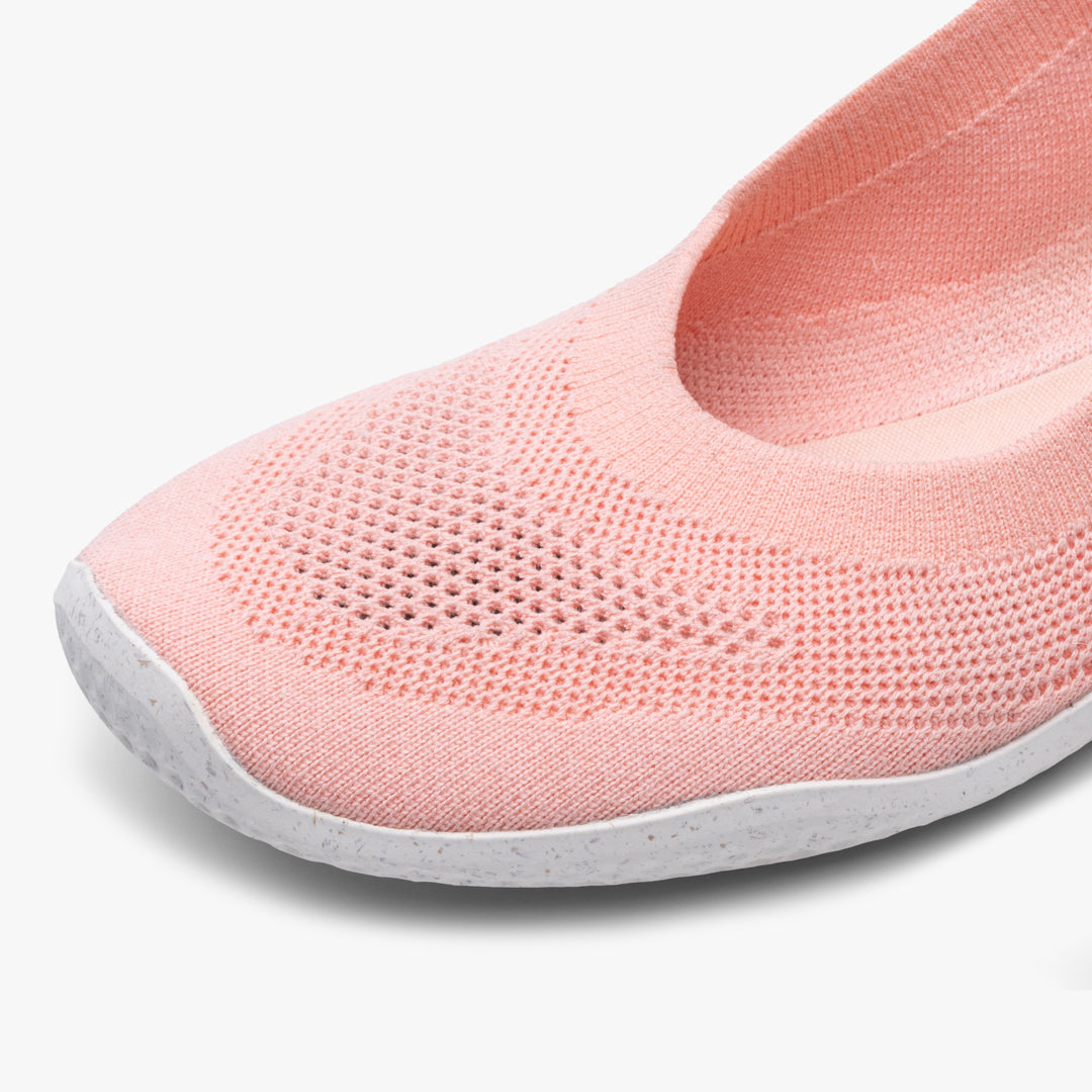 Vivobarefoot Asana Yin Ballerina Knit Womens – Peach