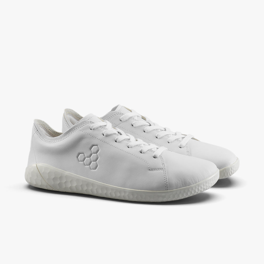 Vivobarefoot Geo Court IV Mens – Bright White