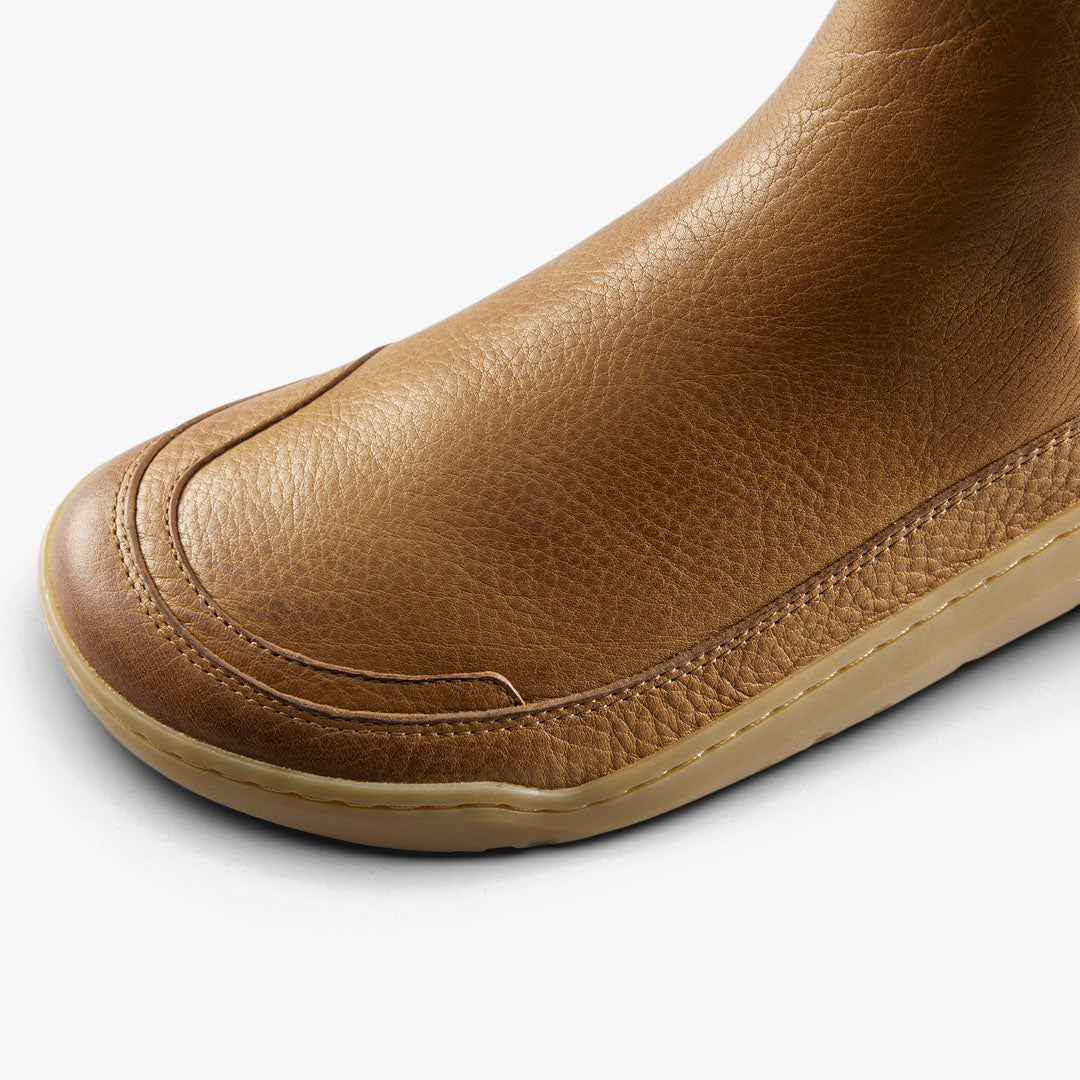 Vivobarefoot Gobi Chelsea Warmlined Mens – Light Tan