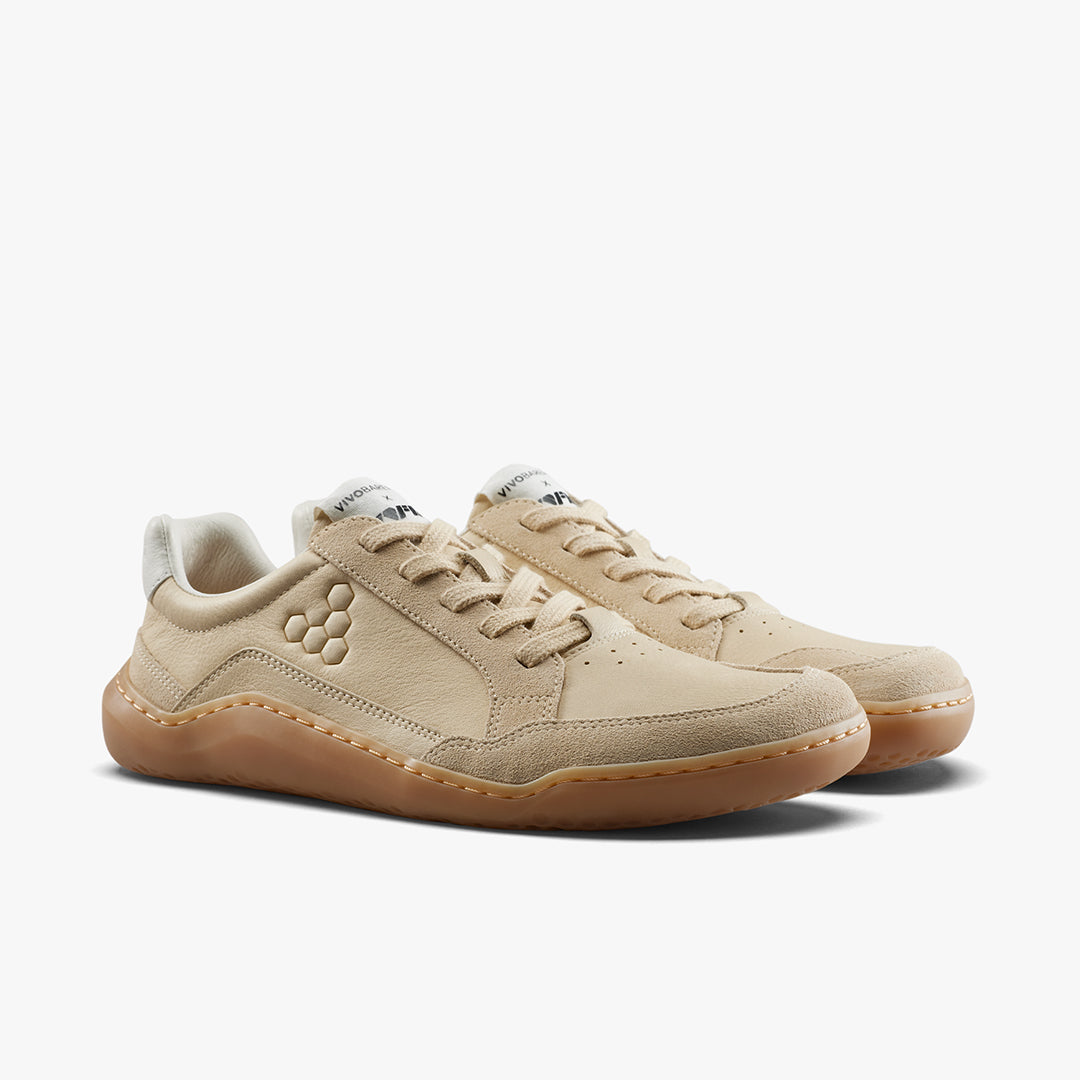 Vivobarefoot Gobi II Sneaker Premium Leather Womens – Desert Sand