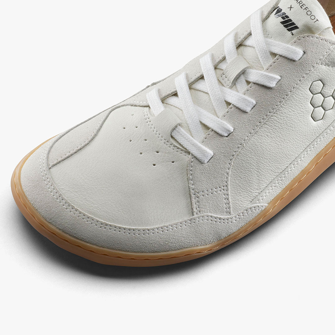 Vivobarefoot Gobi II Sneaker Premium Leather Mens – Limestone Dusty Green