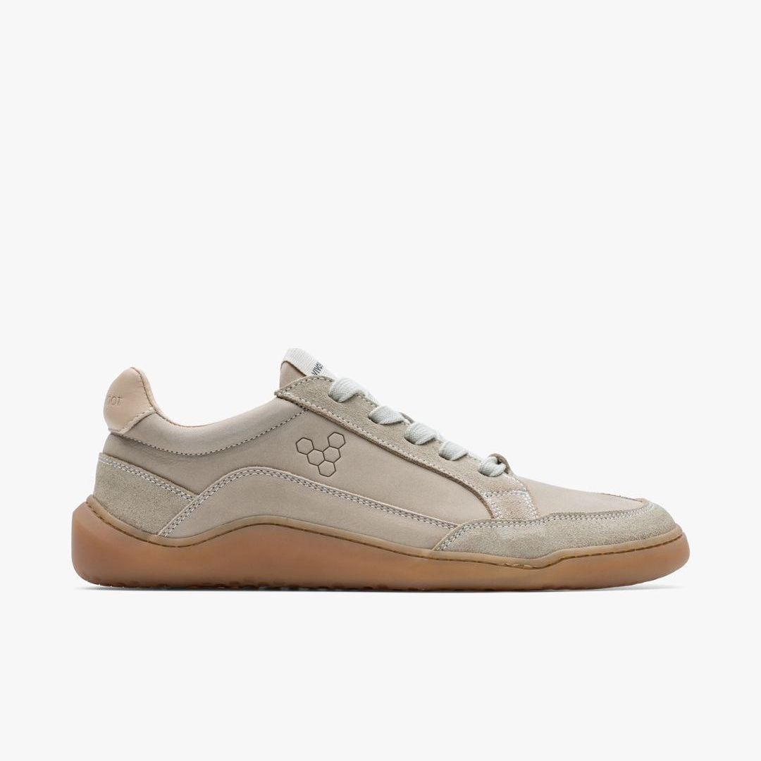 Vivobarefoot Gobi Sneaker Premium Leather Womens – Sand