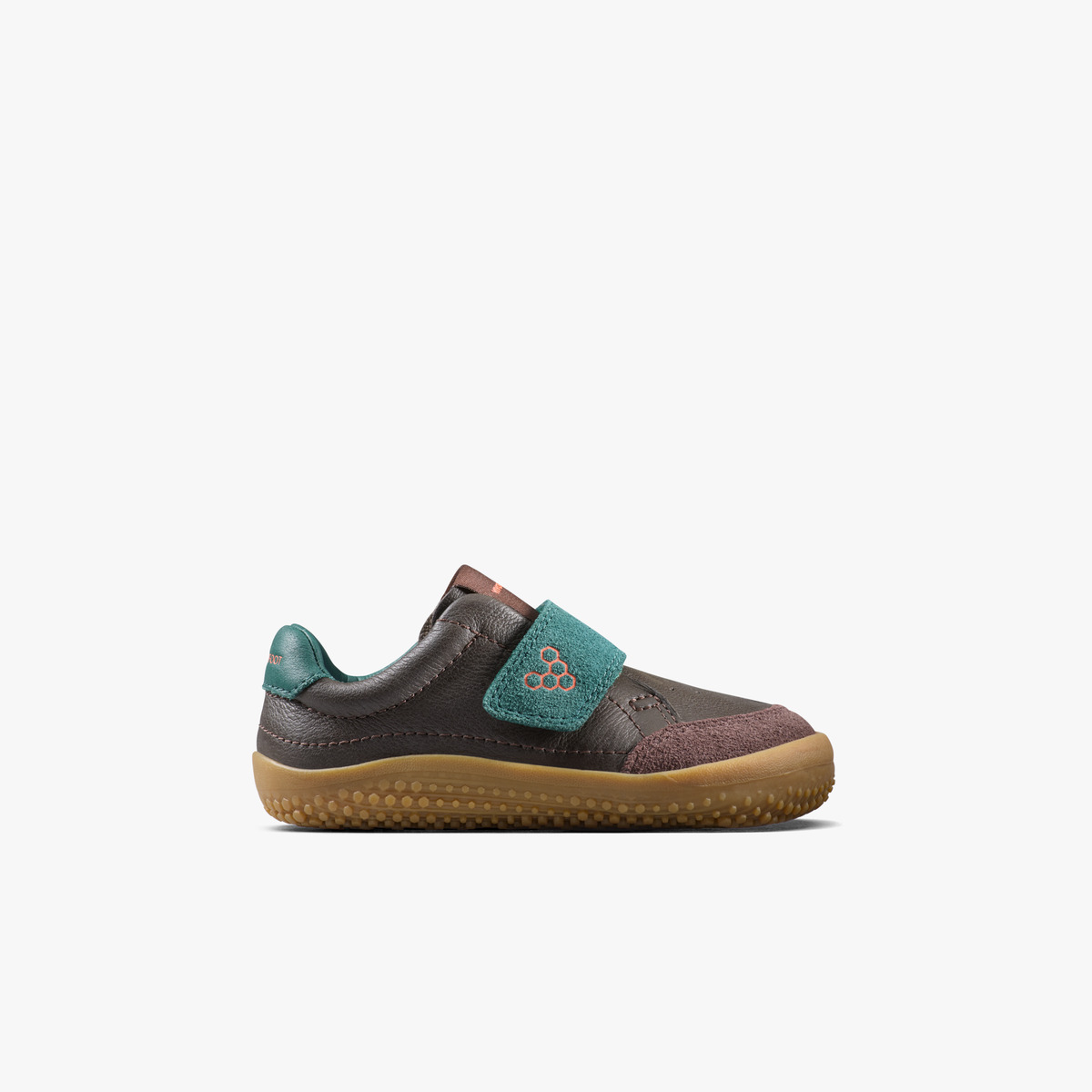 Vivobarefoot Gobi Sneaker Toddlers barfodssko i brun Bracken set fra ydersiden