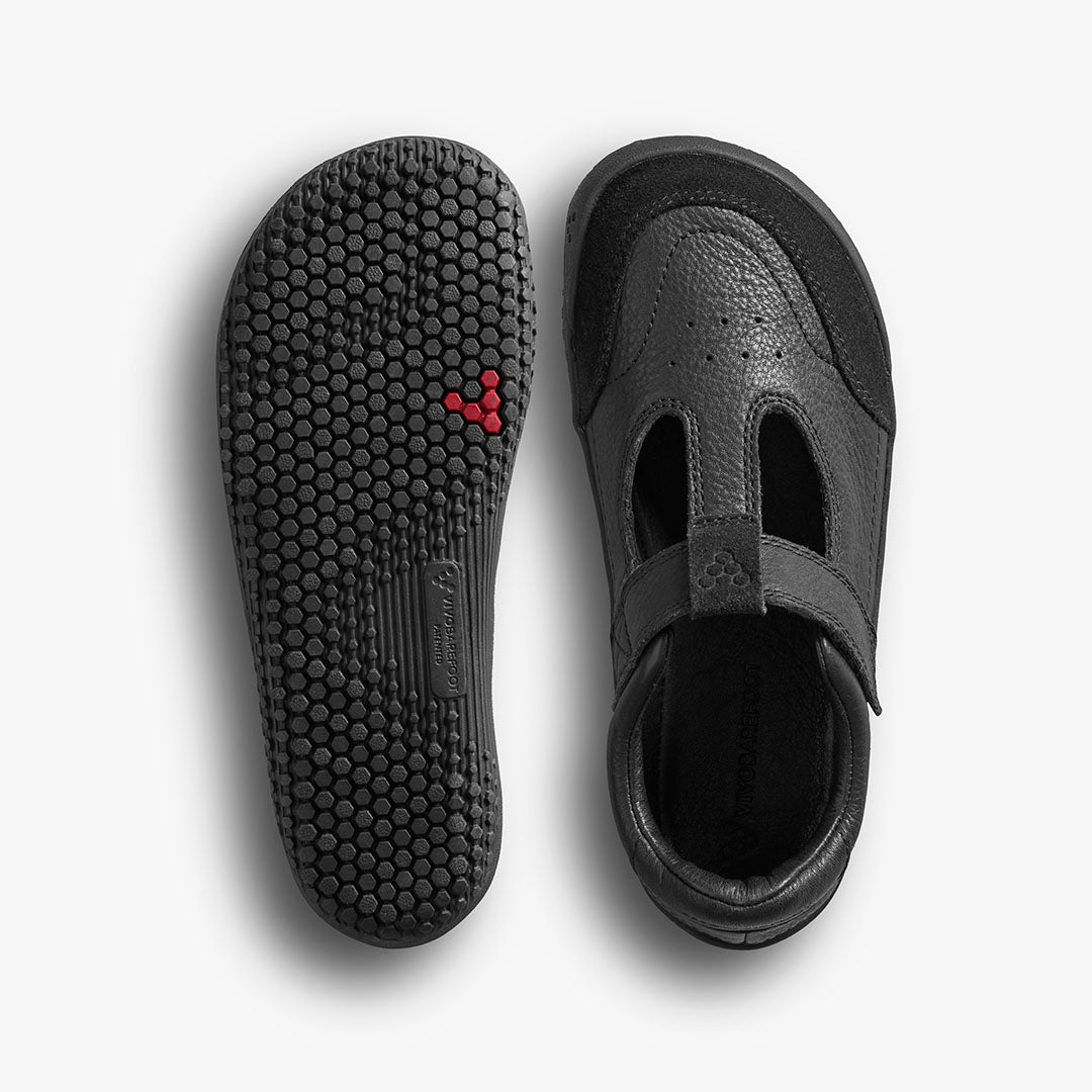 Vivobarefoot Gobi T Bar Preschool – Obsidian