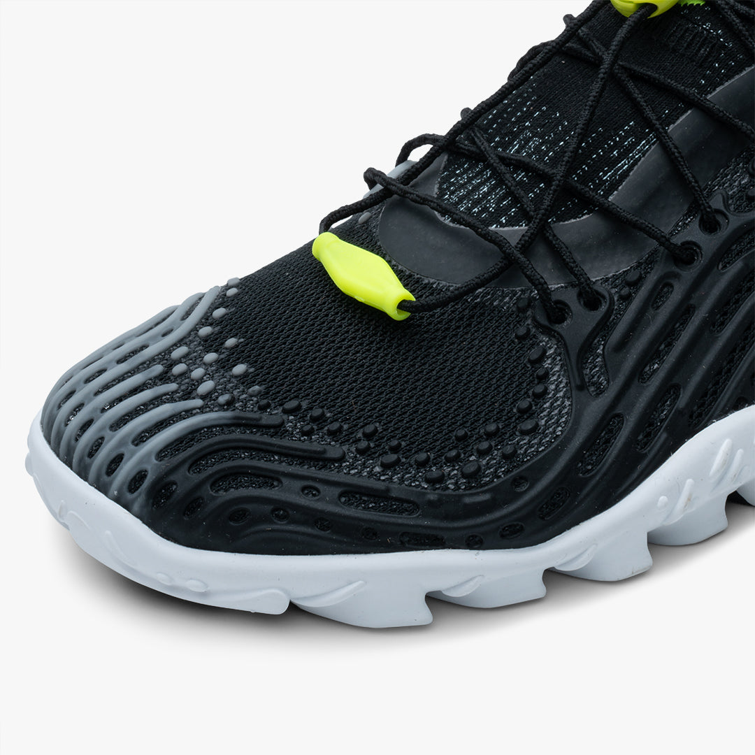 Vivobarefoot Hydra ESC Mens – Obsidian/Safety Yellow