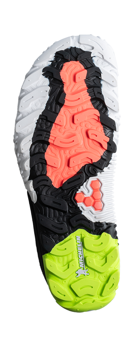 Vivobarefoot Hydra ESC Mens – Obsidian/Safety Yellow