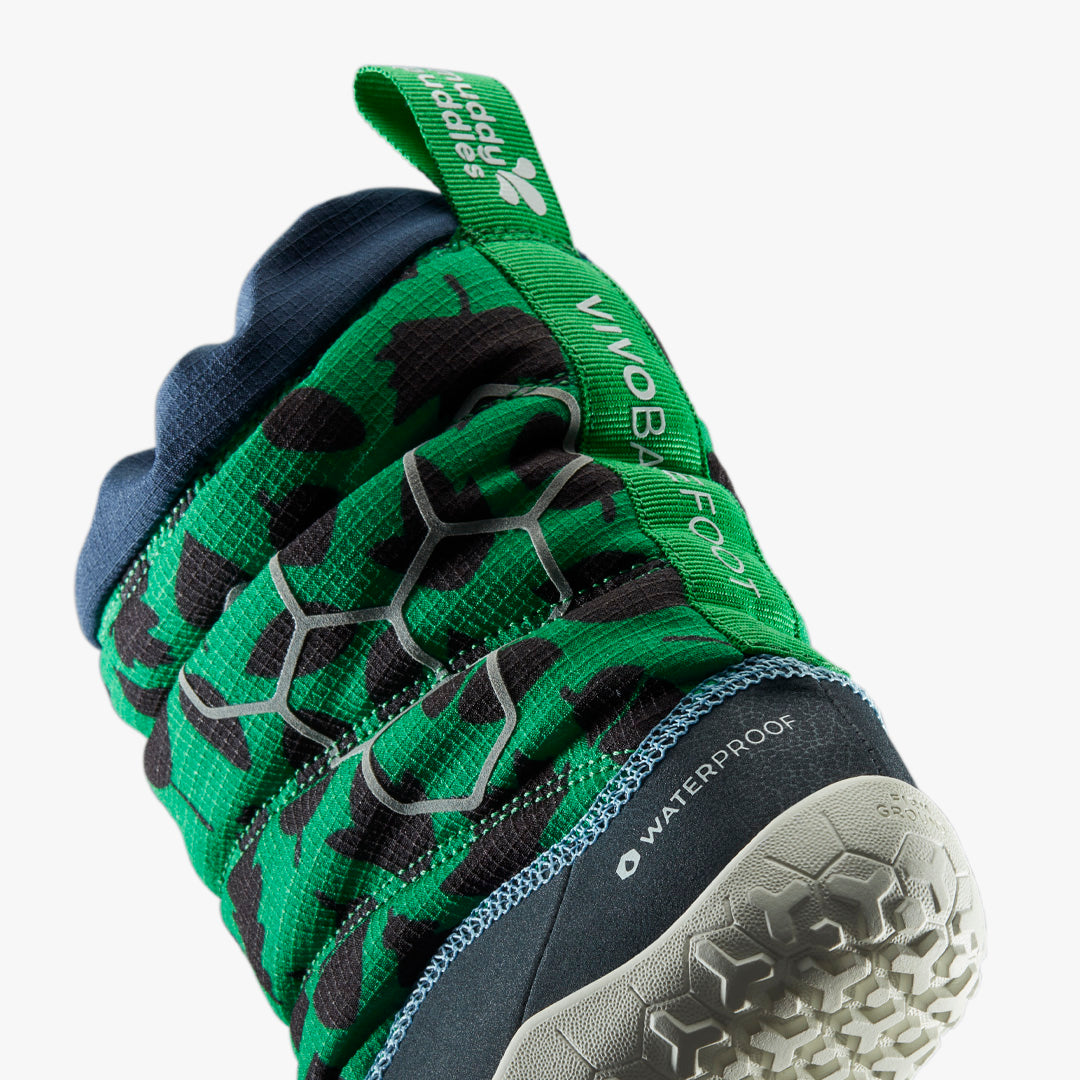 Vivobarefoot Lumi FG x Muddy Puddles Kids – Grasshopper