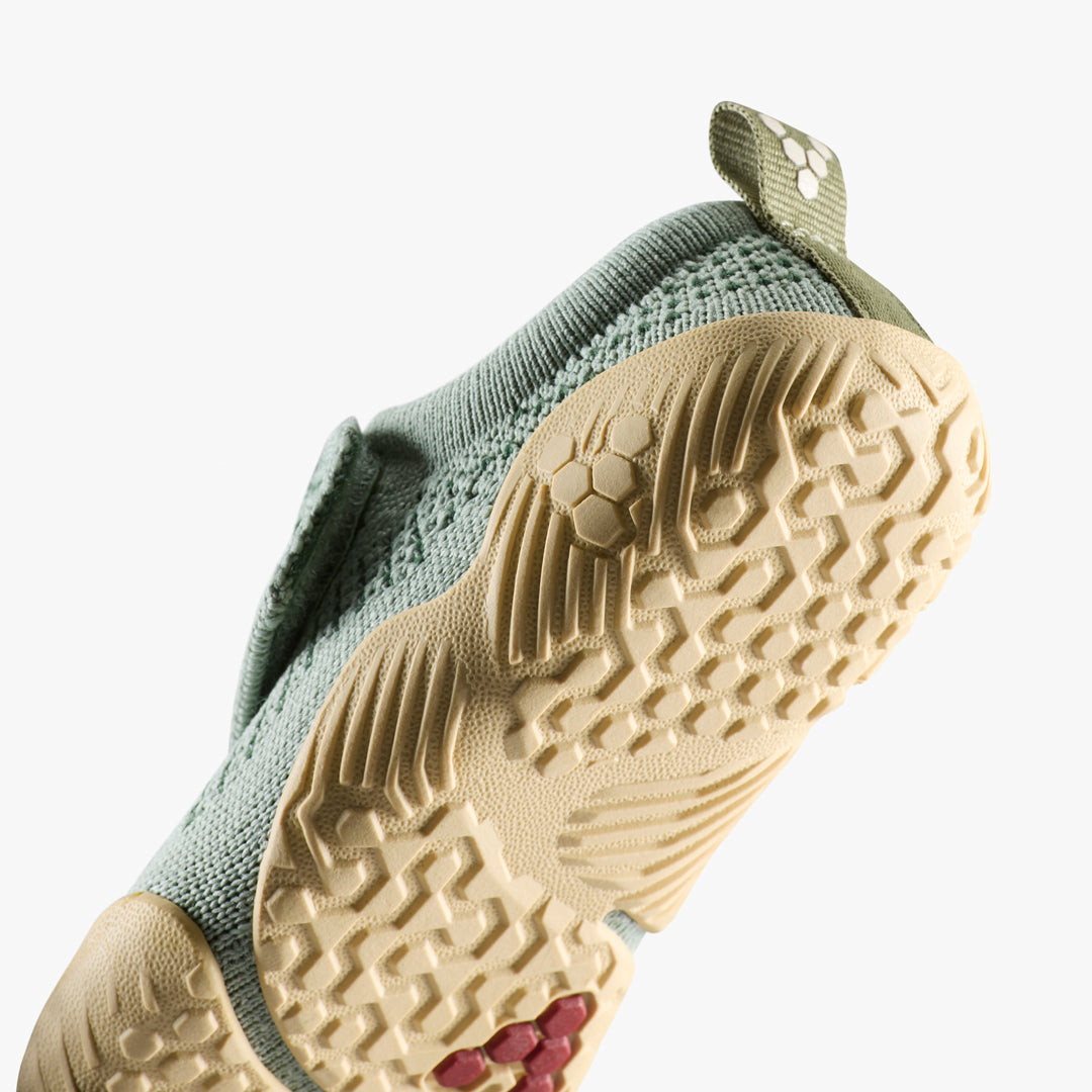 Vivobarefoot Motus Knit Preschool – Glacial Green