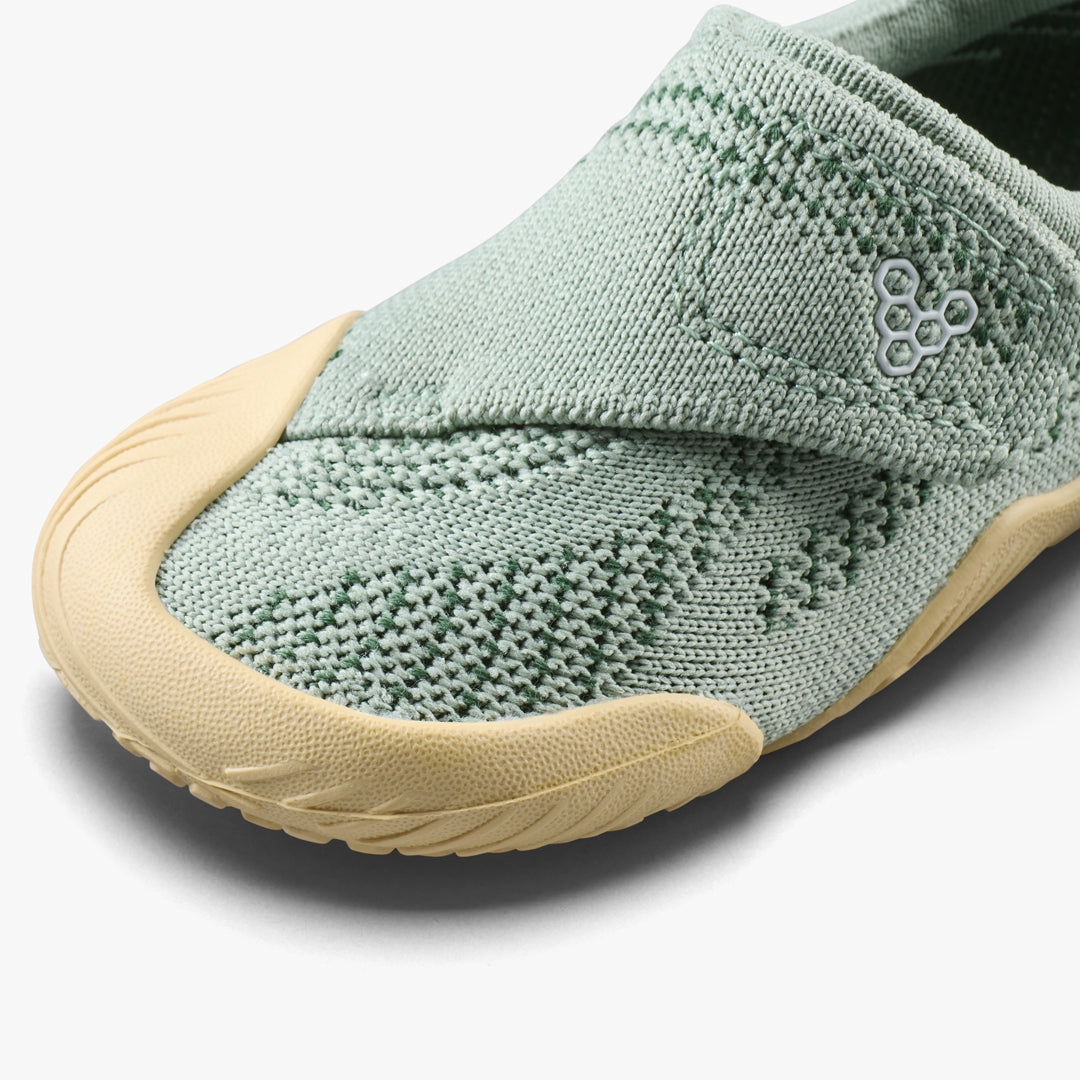 Vivobarefoot Motus Knit Preschool – Glacial Green