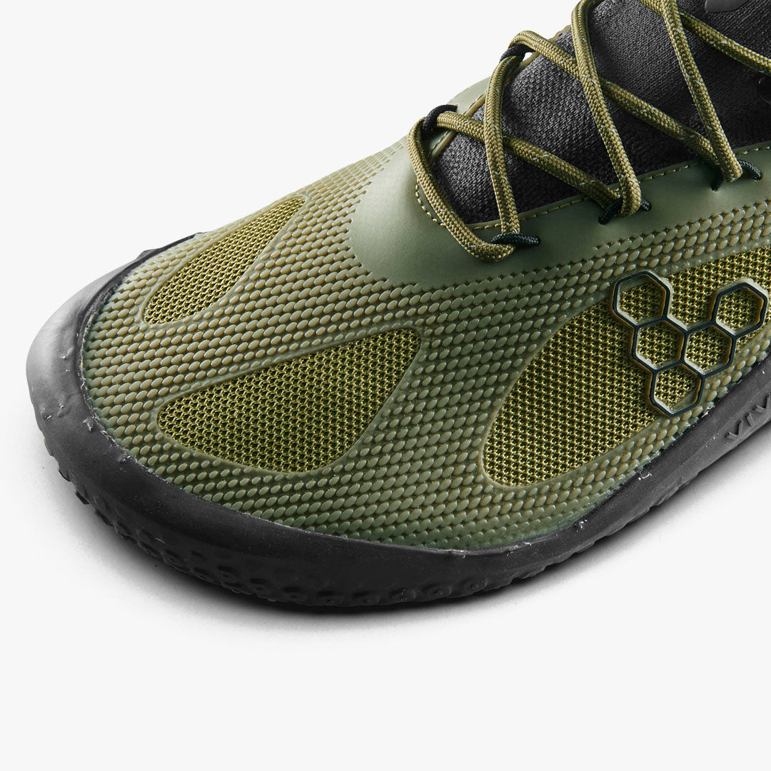 Vivobarefoot Motus Strength Womens – Forest Green/Acid Lime