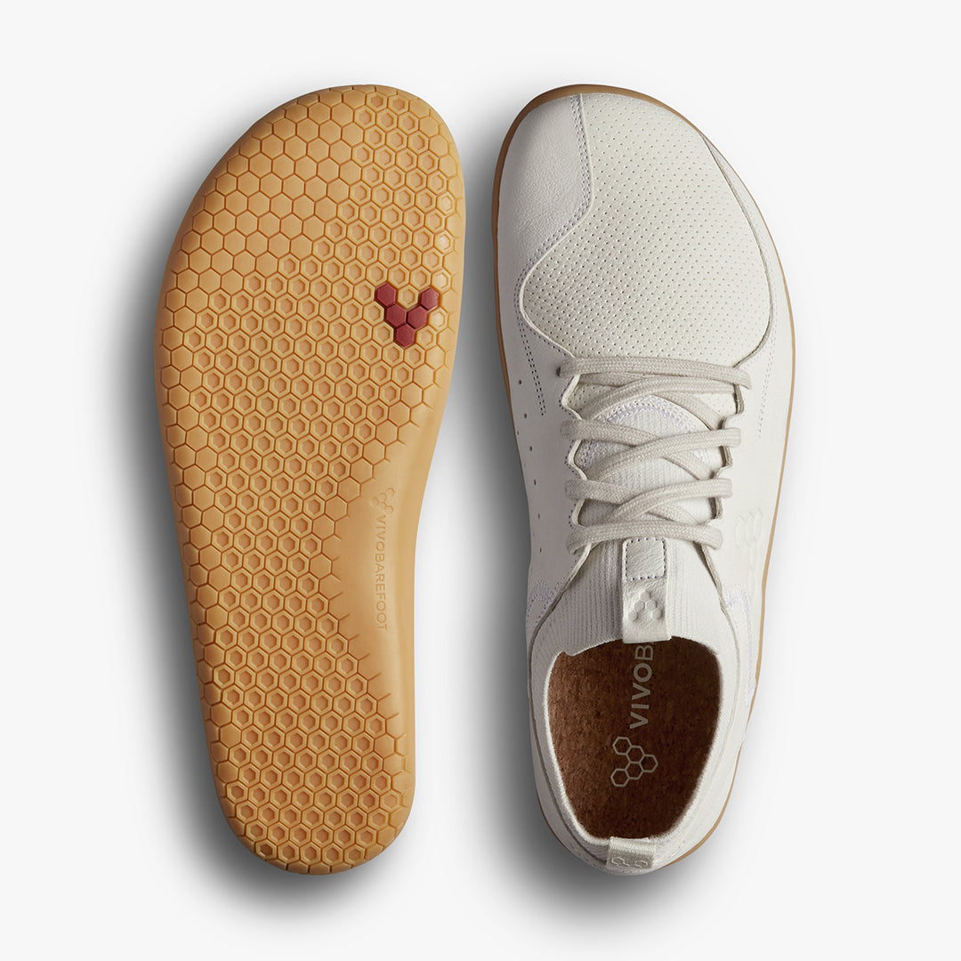 Vivobarefoot Primus Asana Leather Mens – Limestone