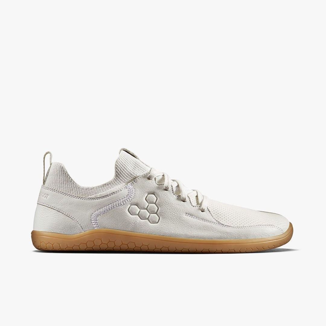 Vivobarefoot Primus Asana Leather Mens – Limestone
