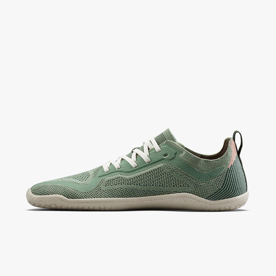 Vivobarefoot Primus Lite Knit Natural Womens – Dusty Green
