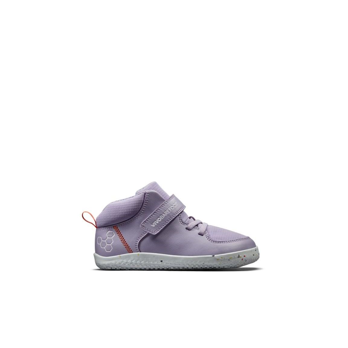 Vivobarefoot Primus Ludo Hi Kids – Lilac