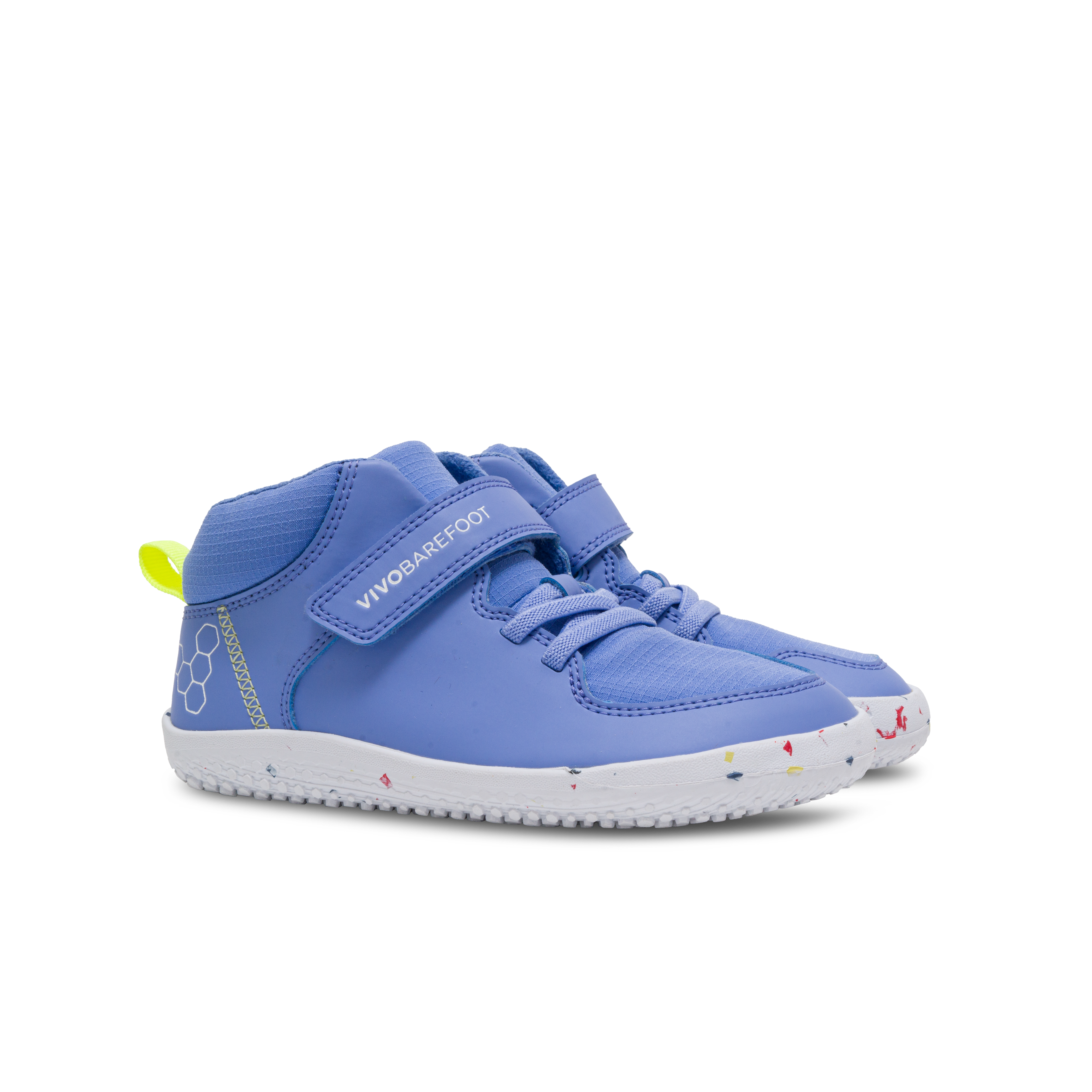 Vivobarefoot Primus Ludo Hi Kids – Vivid Blue