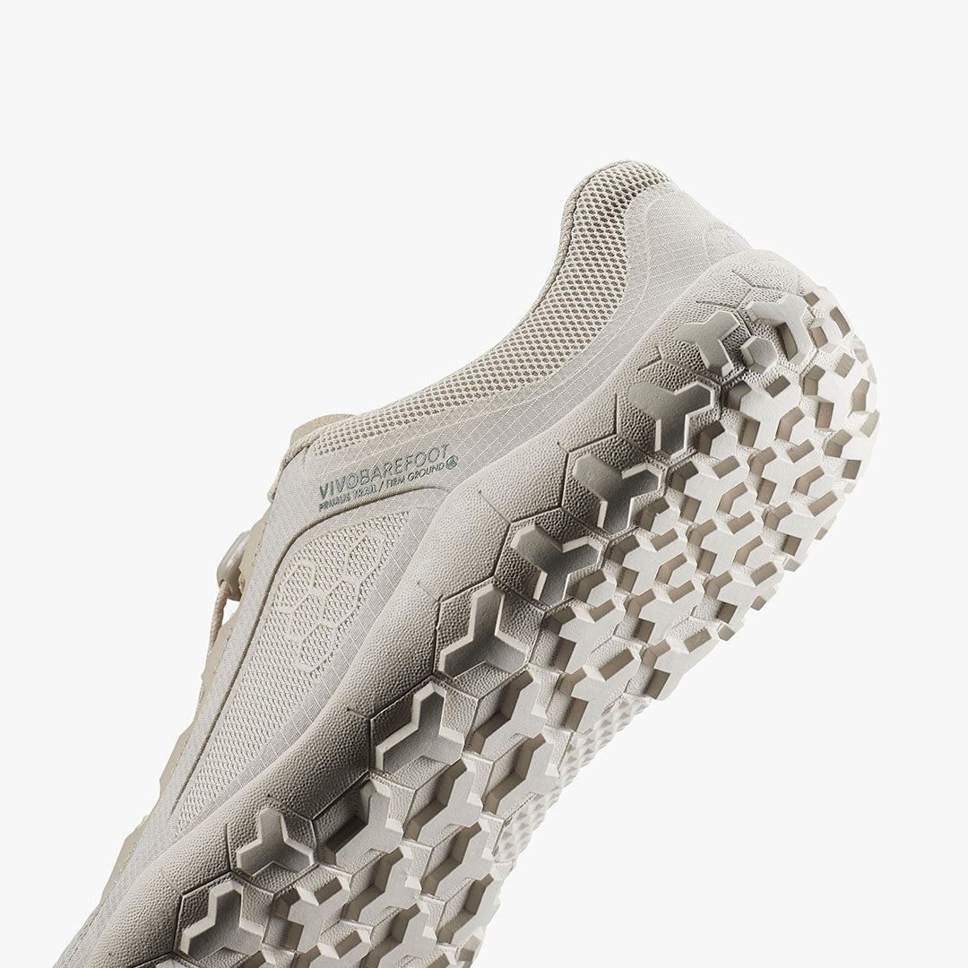 Vivobarefoot Primus Trail FG 3.5 Womens – Silver Birch