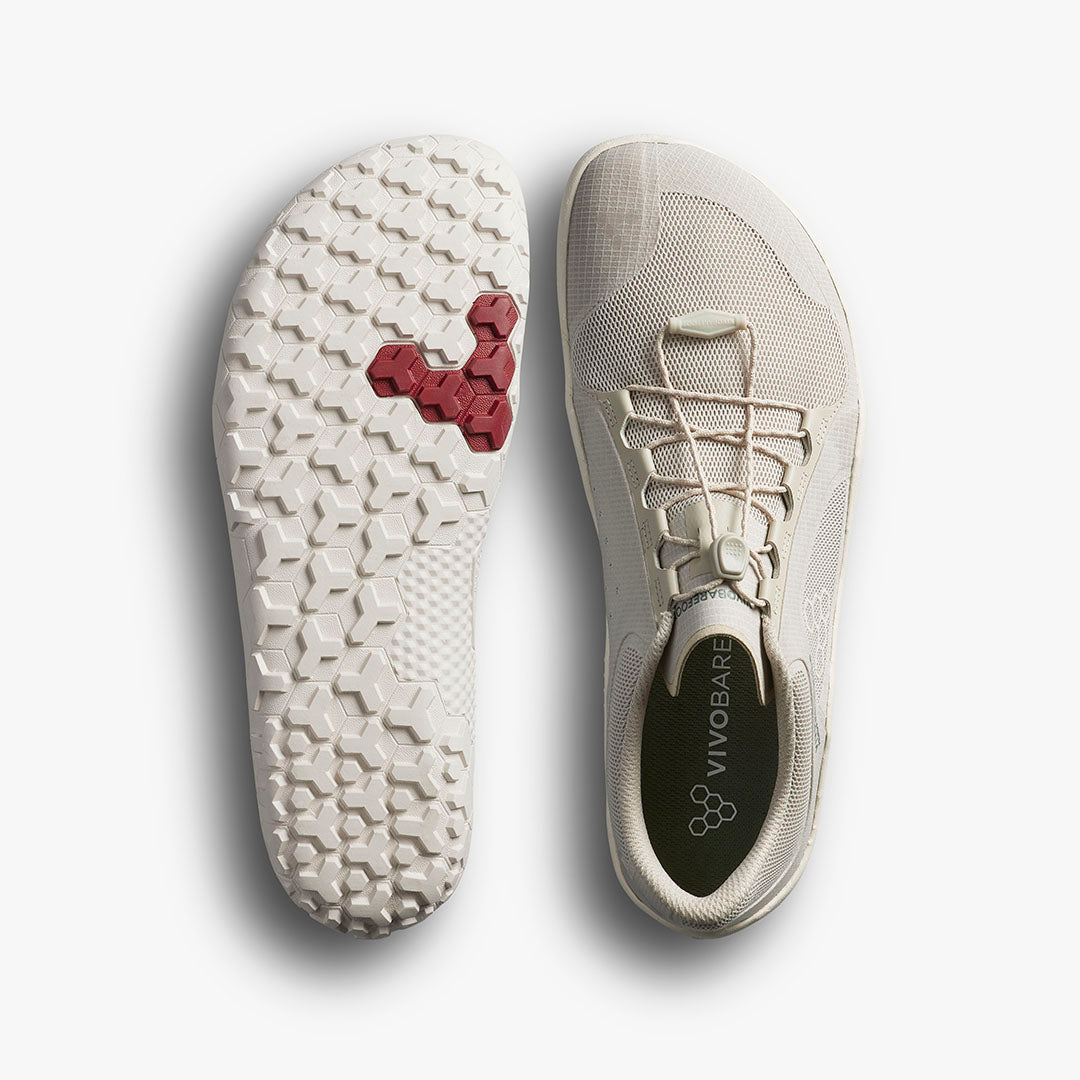 Vivobarefoot Primus Trail FG 3.5 Womens – Silver Birch