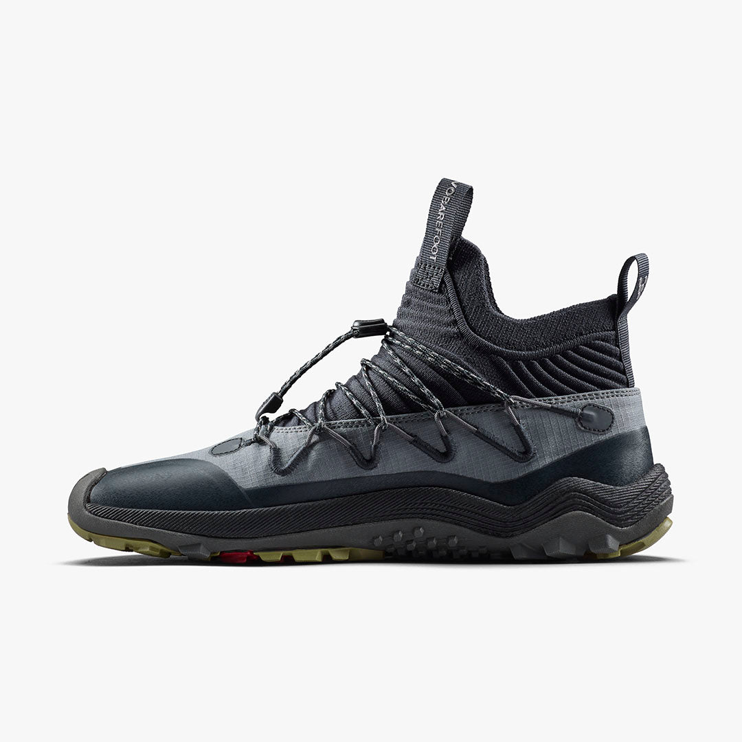 Vivobarefoot Primus Trail Flow Mid Mens – Dark Shadow