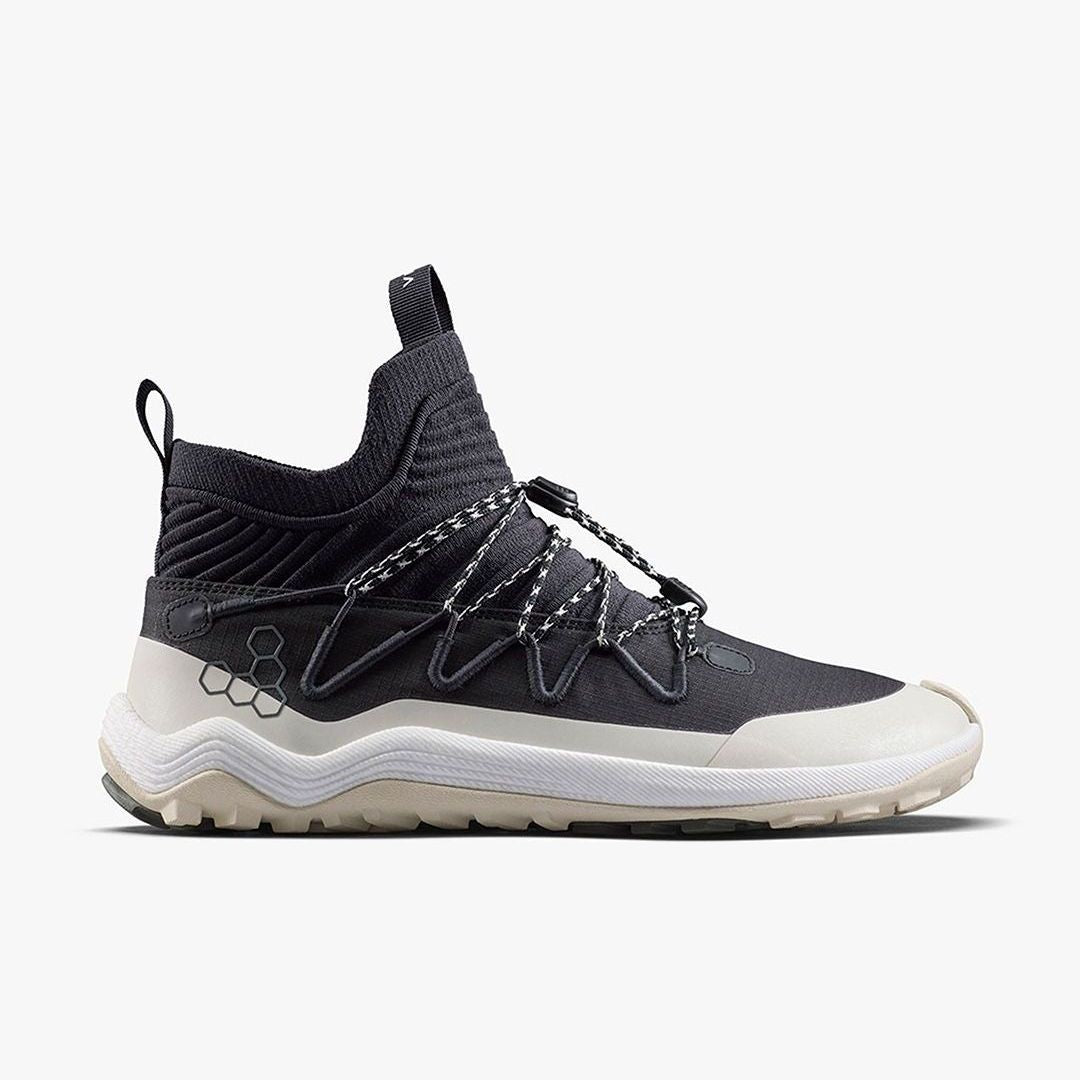 Vivobarefoot Primus Trail Flow Mid Mens – Obsidian