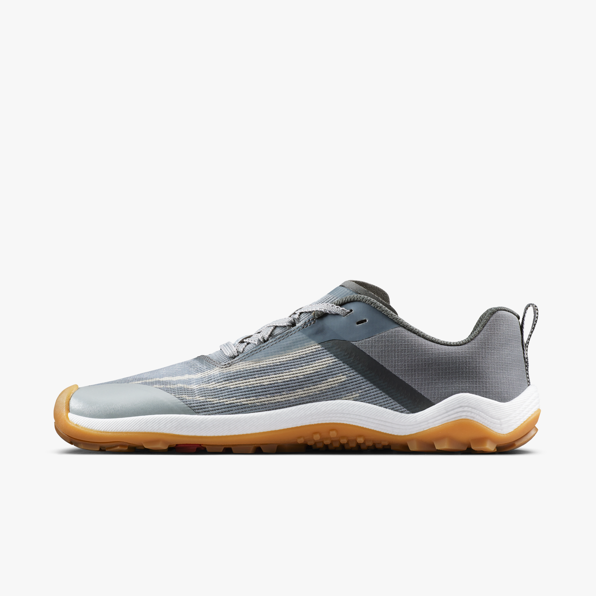 Vivobarefoot Primus Trail Flow Womens barfodssko til kvinder i farven dark olive, inderside