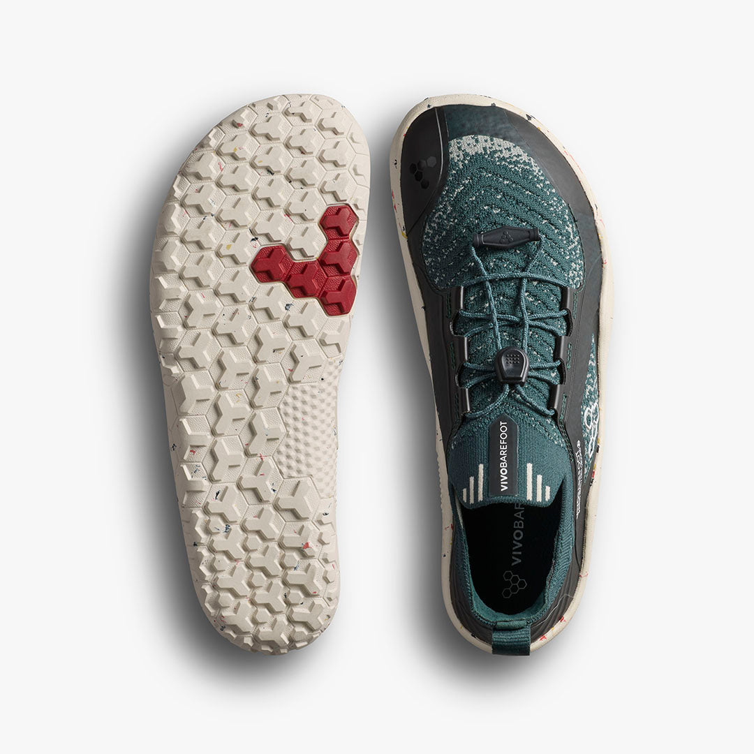 Vivobarefoot Primus Trail Knit FG Juniors – Deep Teal