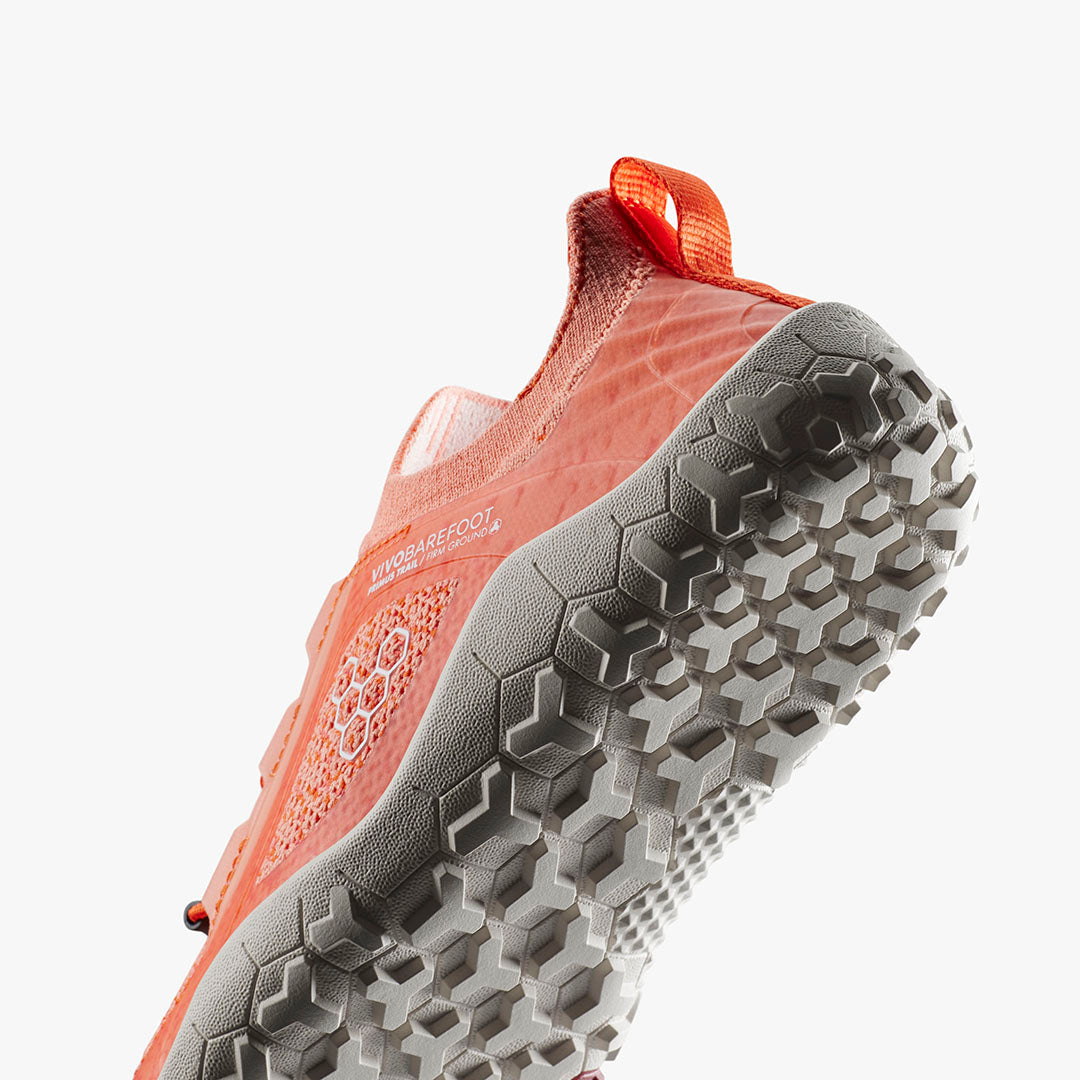 Vivobarefoot Primus Trail Knit FG Juniors – Sunset