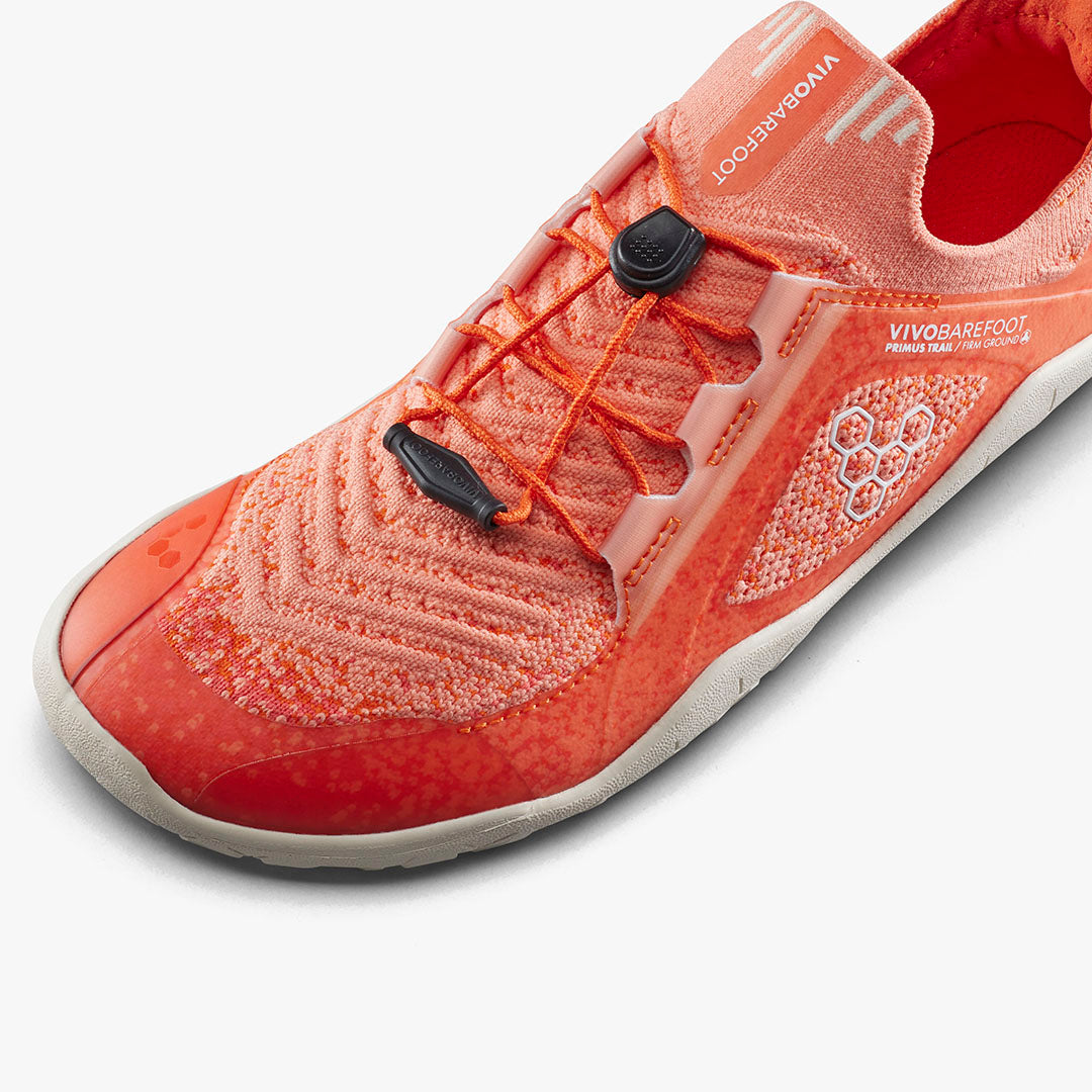 Vivobarefoot Primus Trail Knit FG Juniors – Sunset