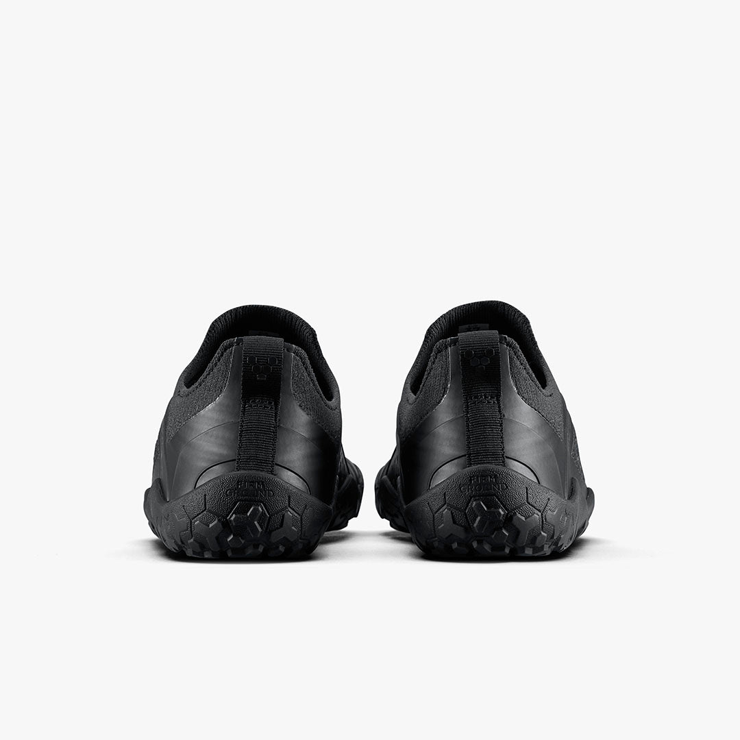 Vivobarefoot Primus Trail Knit FG Womens – Obsidian/Obsidian