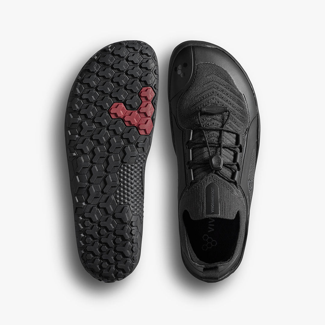 Vivobarefoot Primus Trail Knit FG Womens – Obsidian/Obsidian