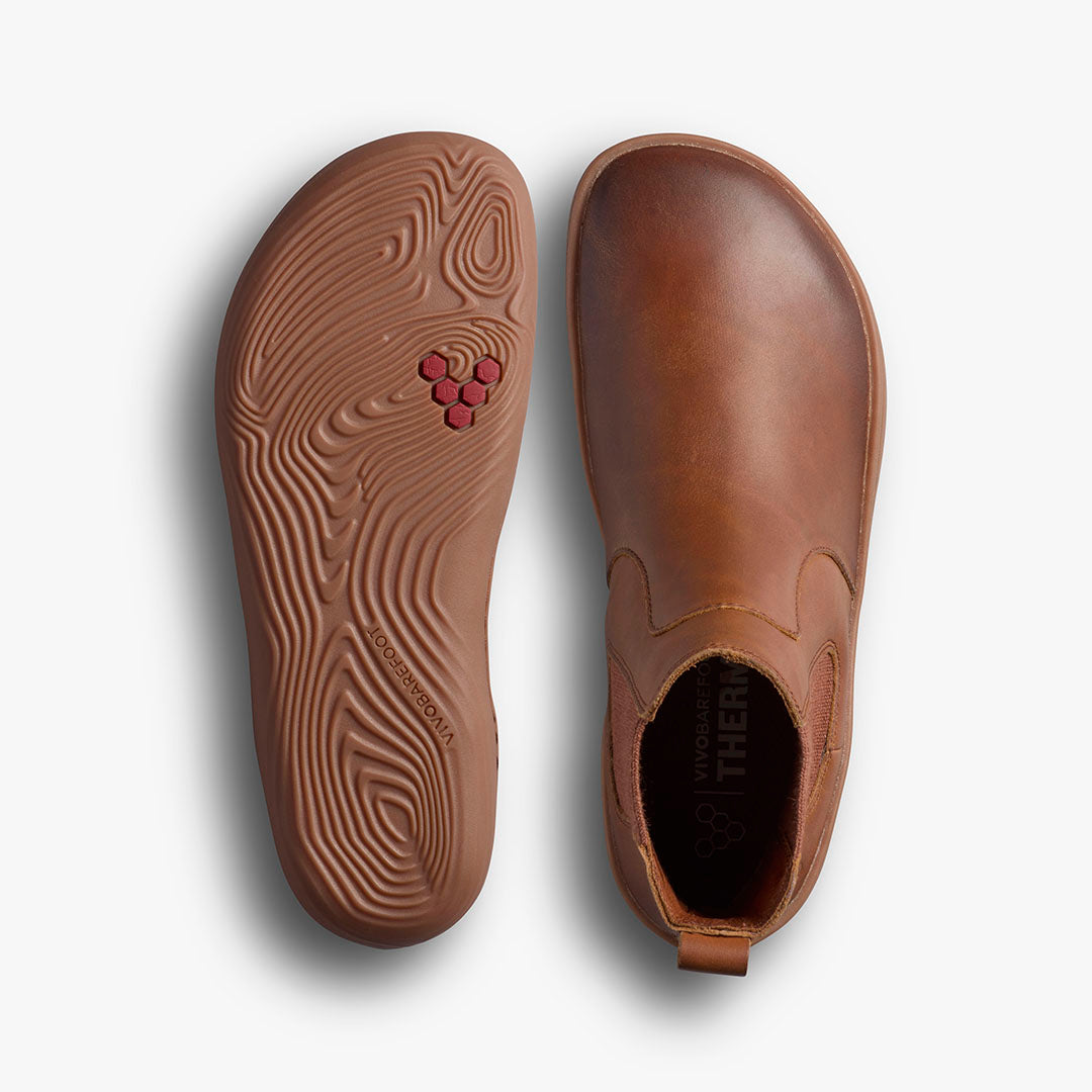 Vivobarefoot Sensus Chelsea Womens – Dark Tan
