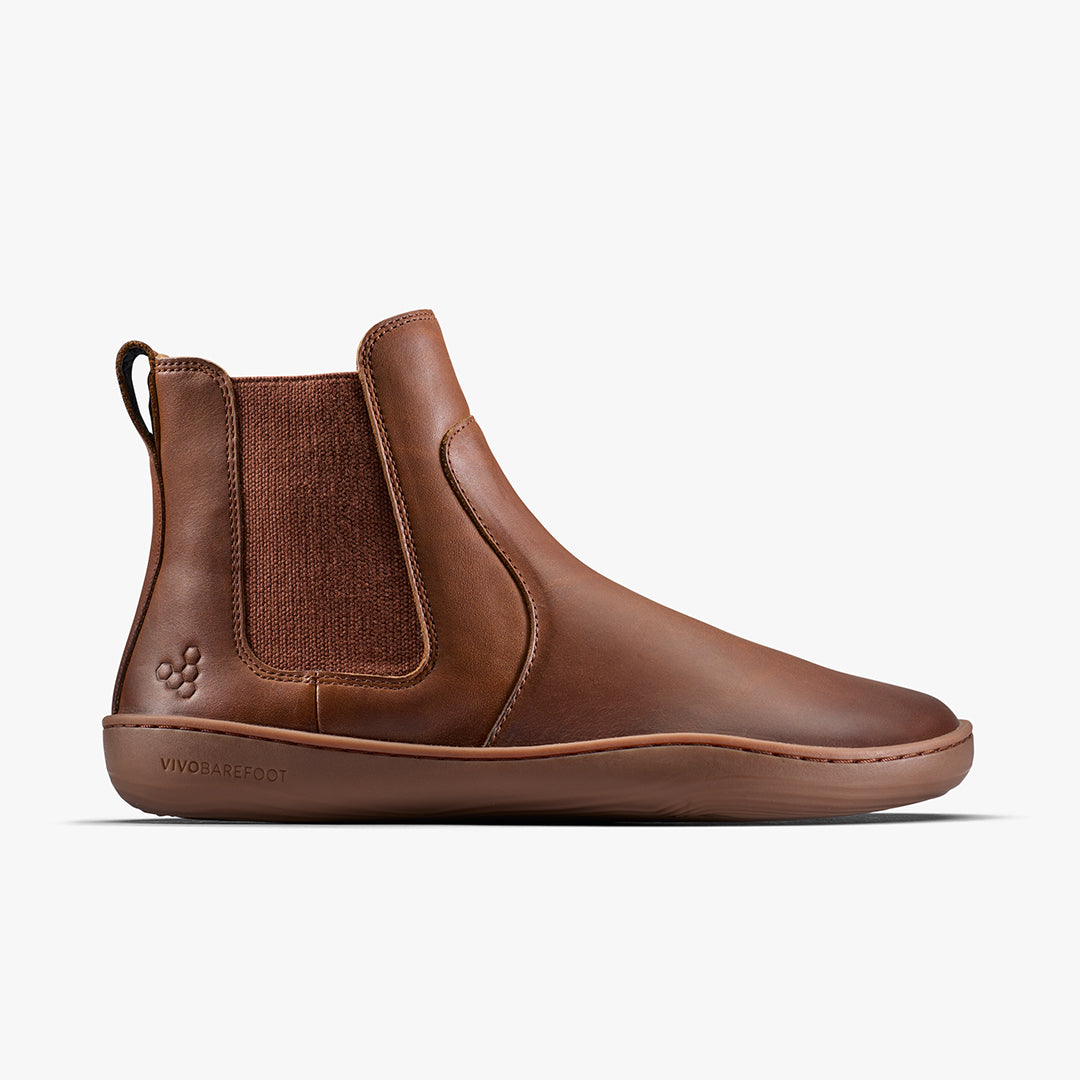 Vivobarefoot Sensus Chelsea Womens – Dark Tan