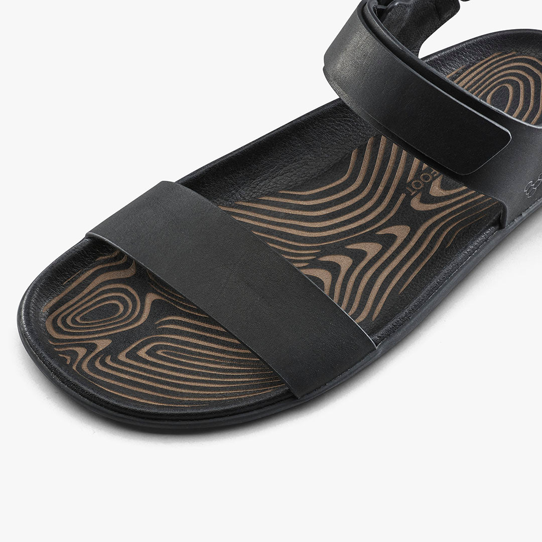 Vivobarefoot Sensus Yin Sandal Womens – Obsidian