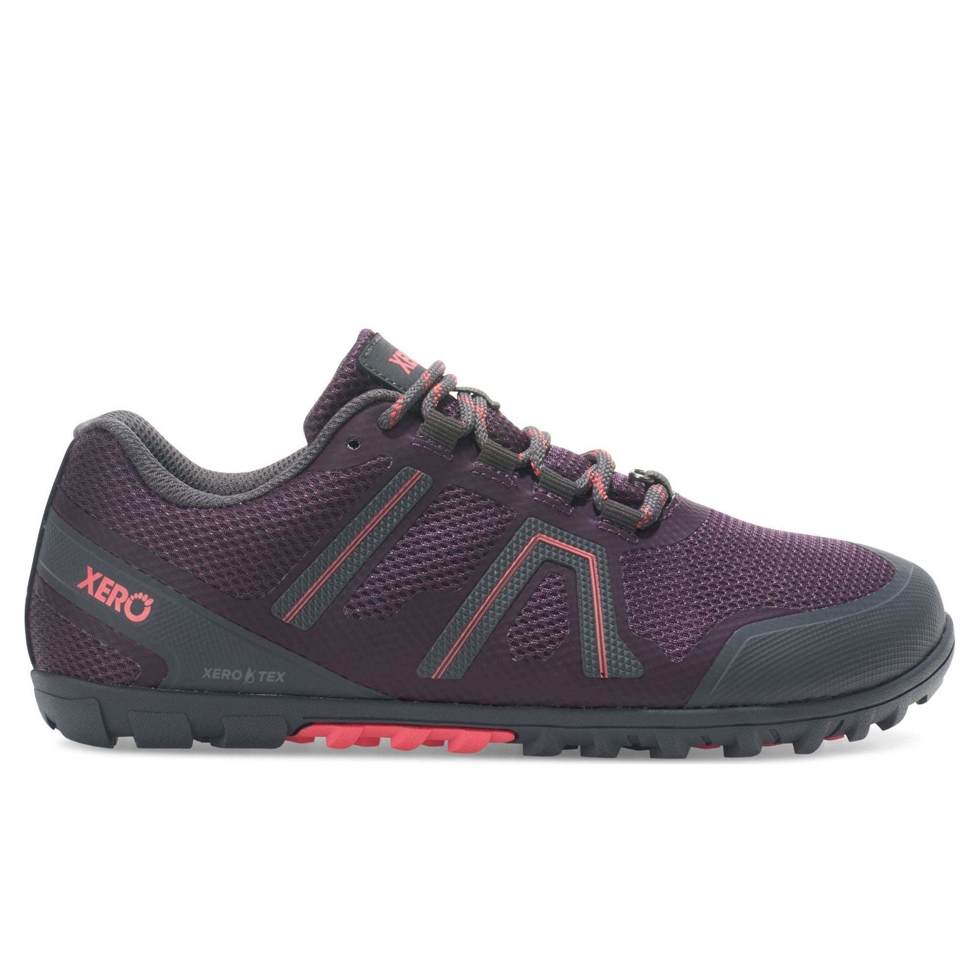 Xero Shoes Mesa Trail WP Women – Plum Perfect / Sunset Coral