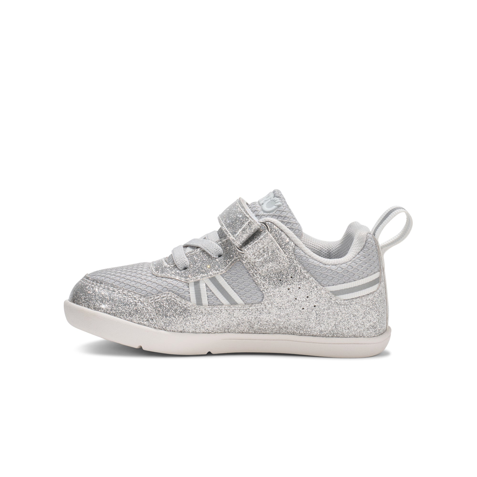 Xero Shoes Prio Little Kids – Silver Glitter