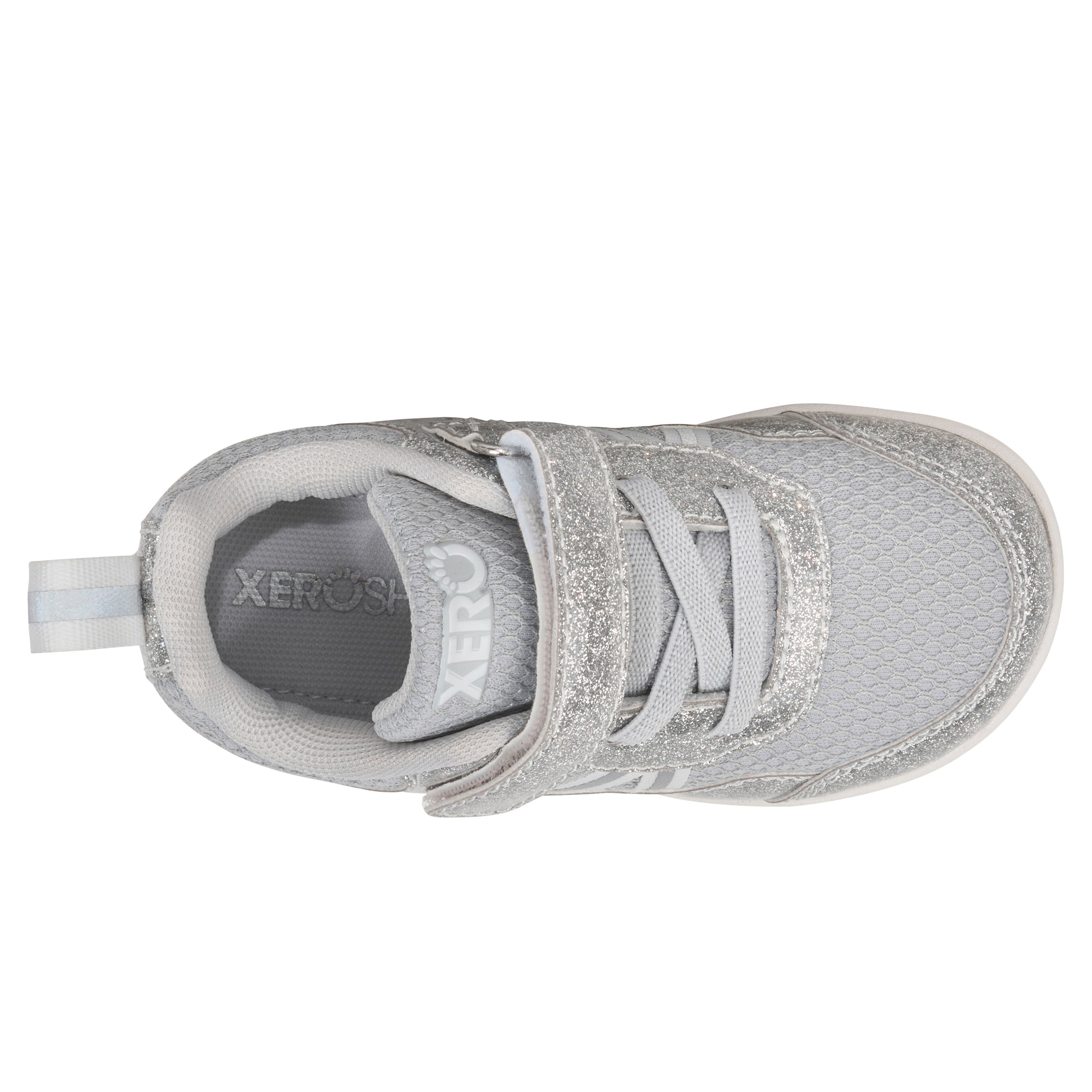 Xero Shoes Prio Little Kids – Silver Glitter