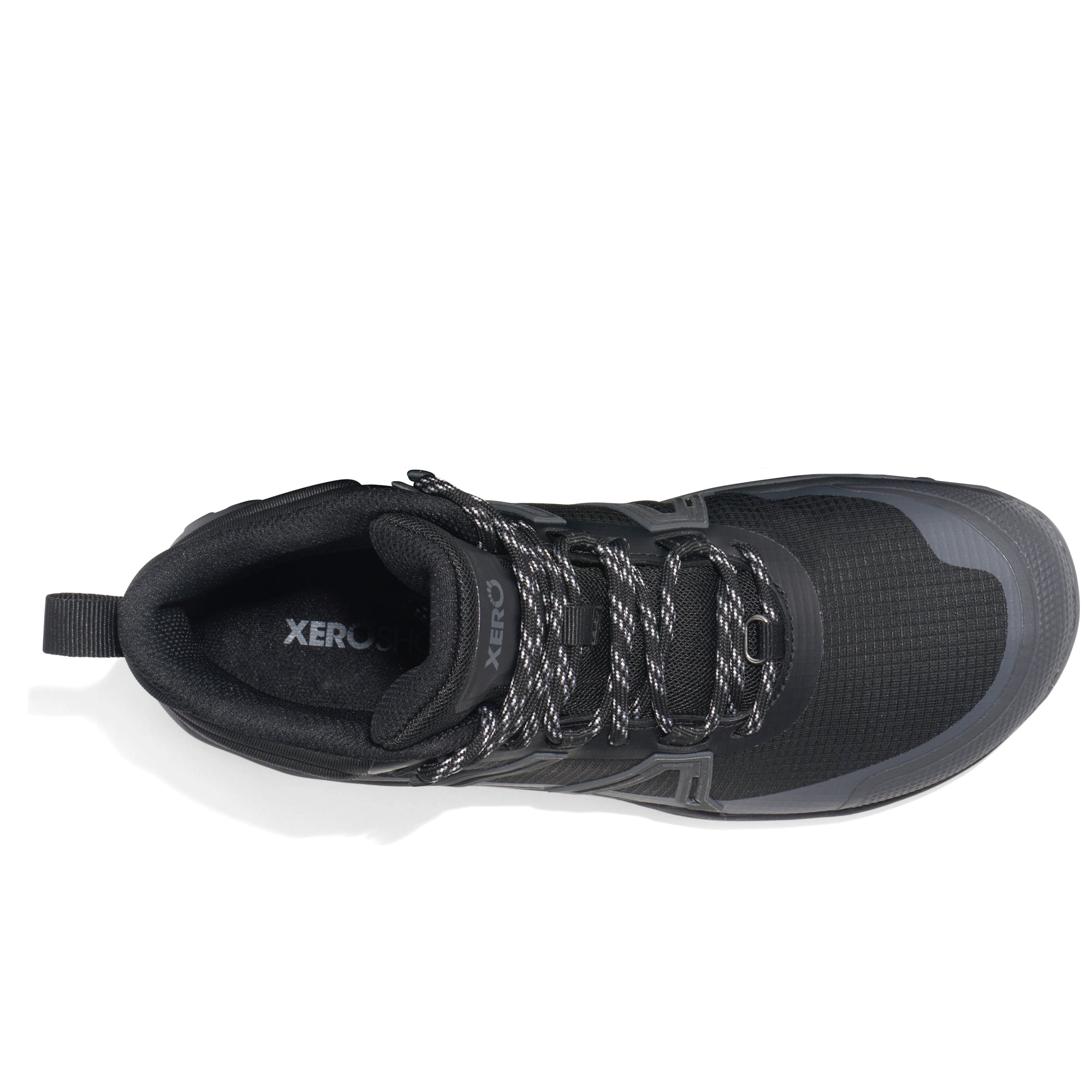 Xero Shoes Scrambler Trail Mid Waterproof Women – Black / Asphalt