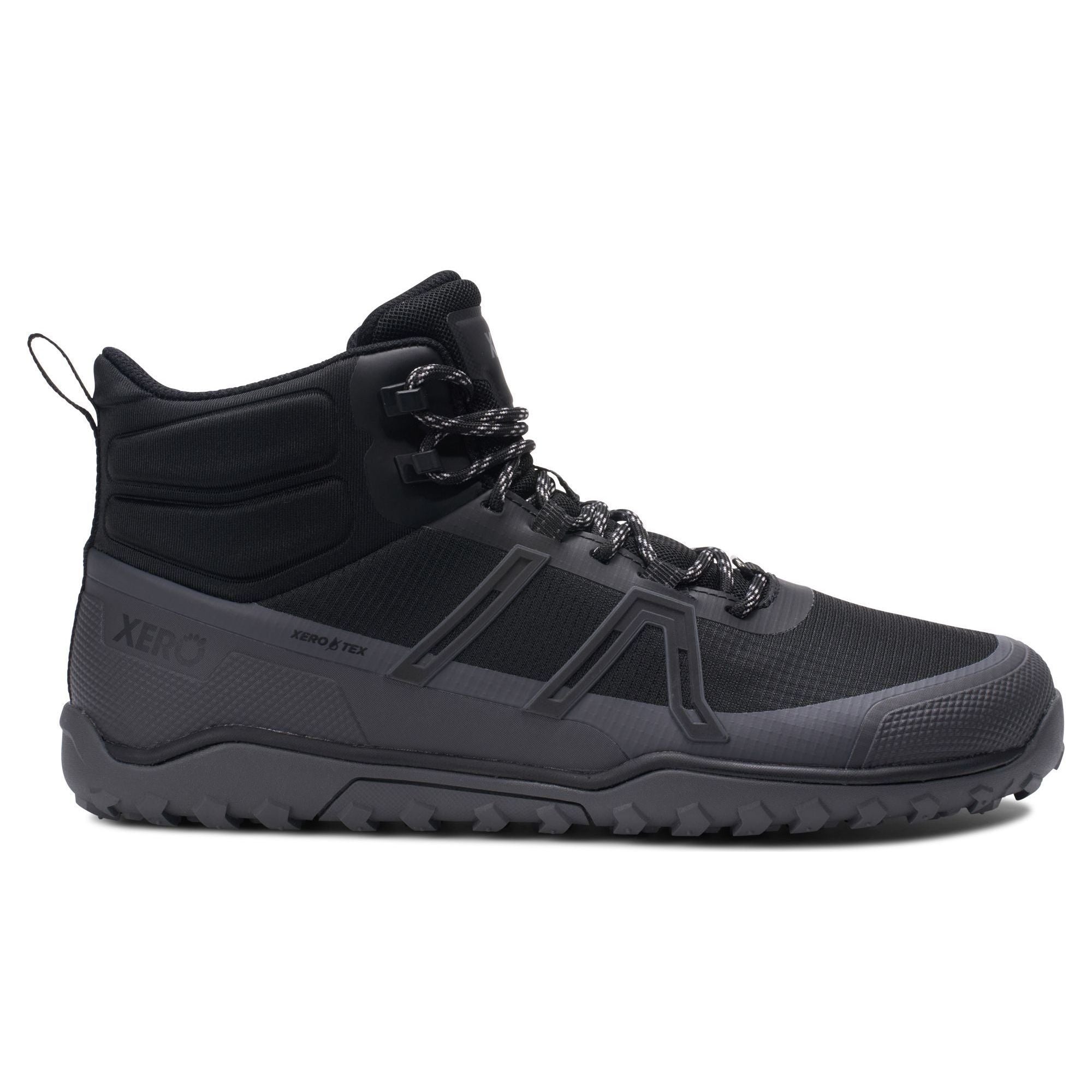 Xero Shoes Scrambler Trail Mid Waterproof Men – Black / Asphalt