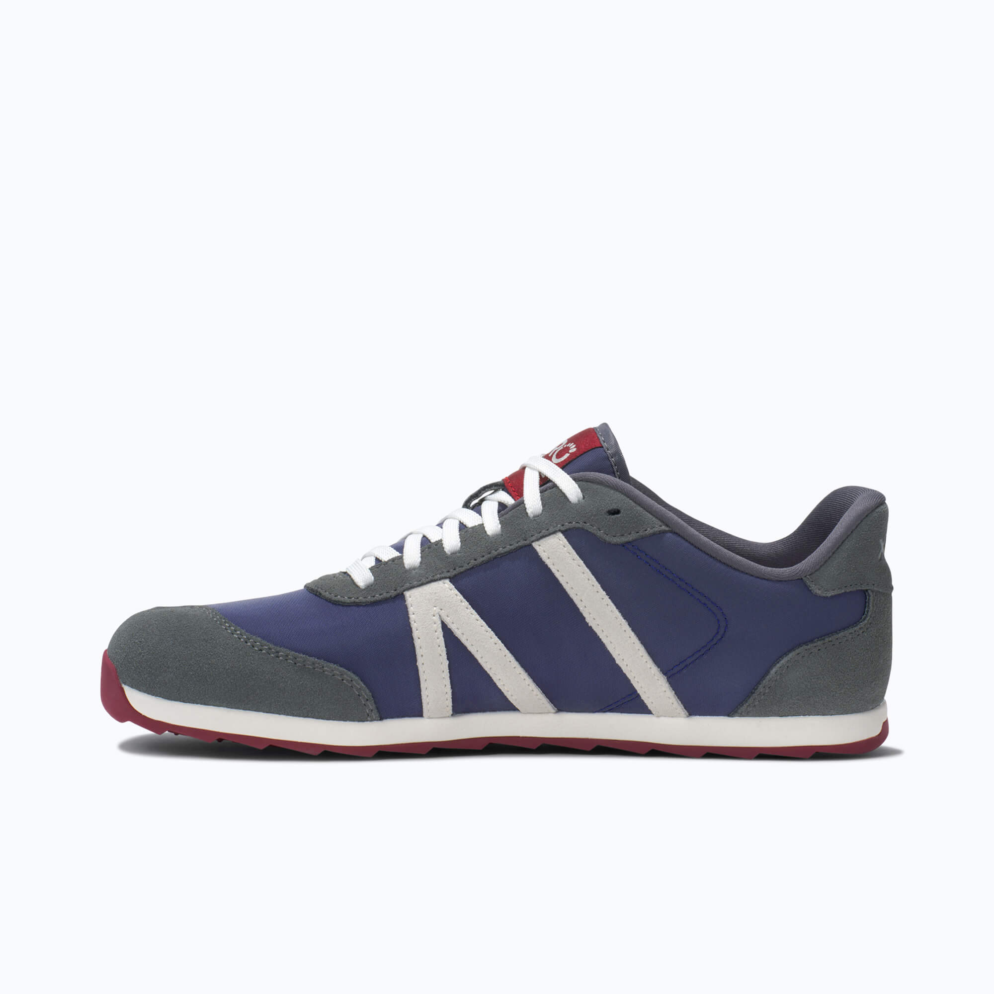 Xero Shoes Wynn Womens – Blue/Gray/Red barfodssko til kvinder i farven blue/gray/red, inderside